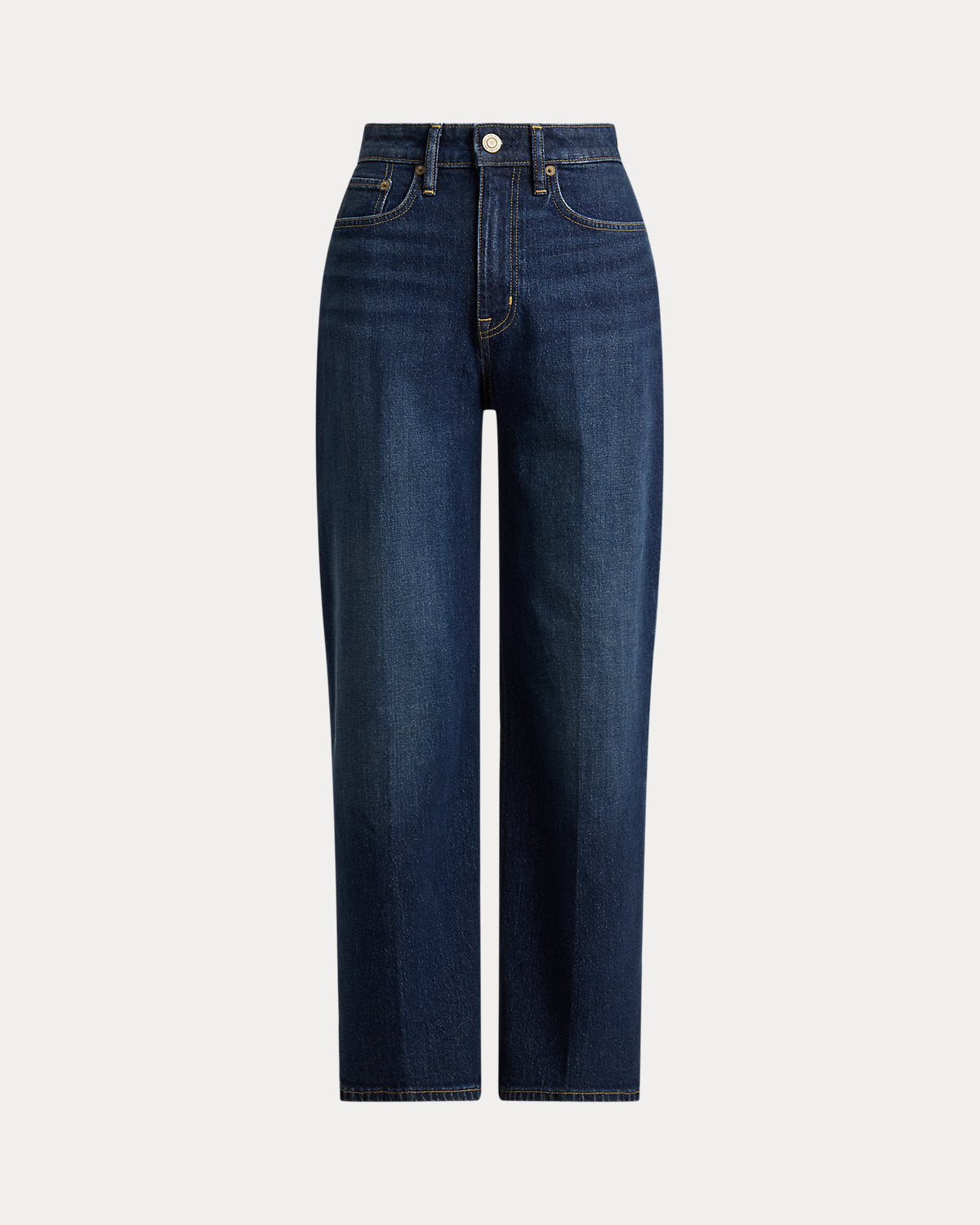 High-Rise Relaxed Straight Jean