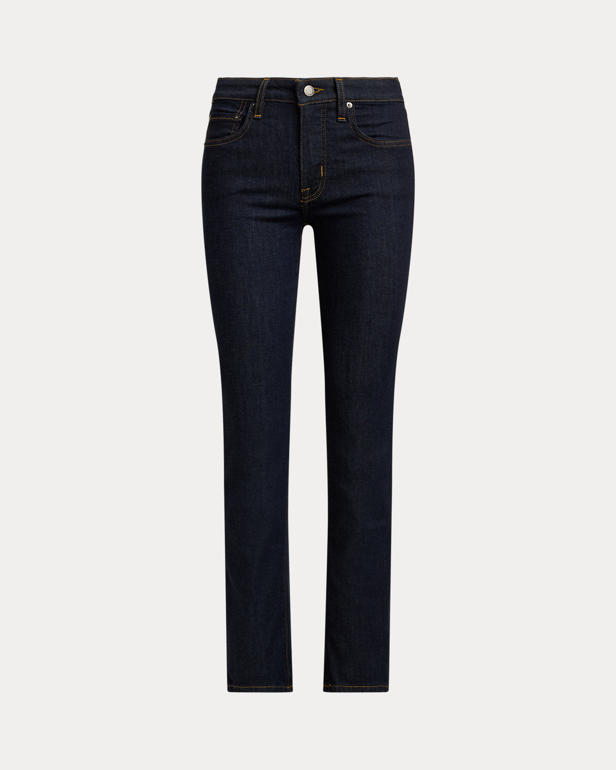 High-Rise Slim Straight Jean