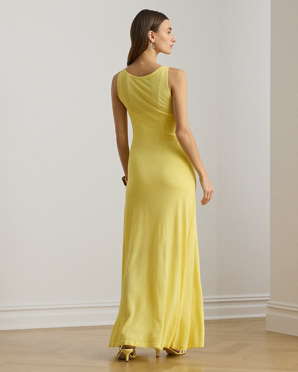 Sleeveless Boatneck Maxidress