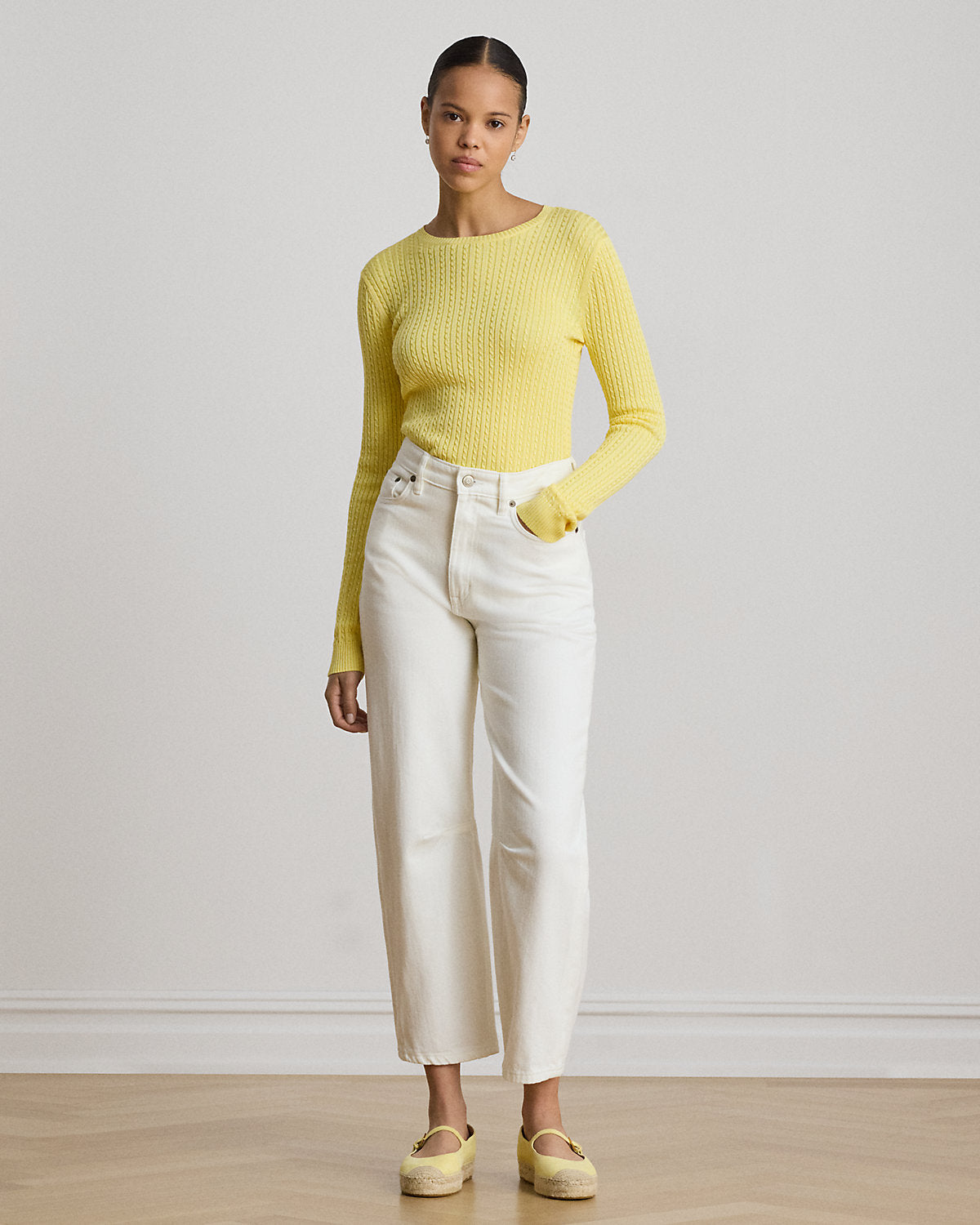 High-Rise Barrel Jean
