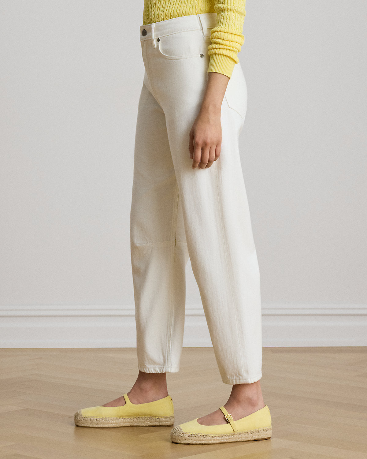 High-Rise Barrel Jean
