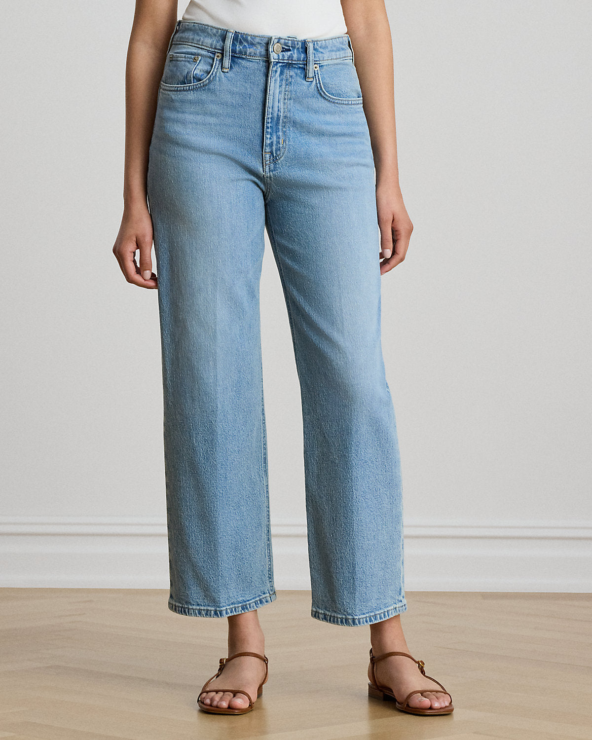 High-Rise Relaxed Straight Jean