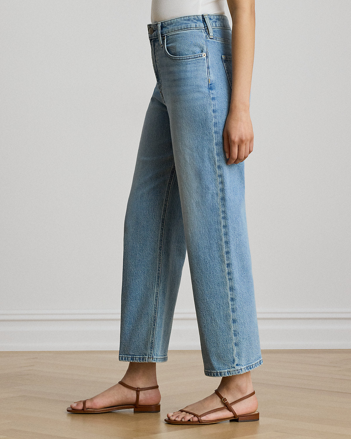 High-Rise Relaxed Straight Jean