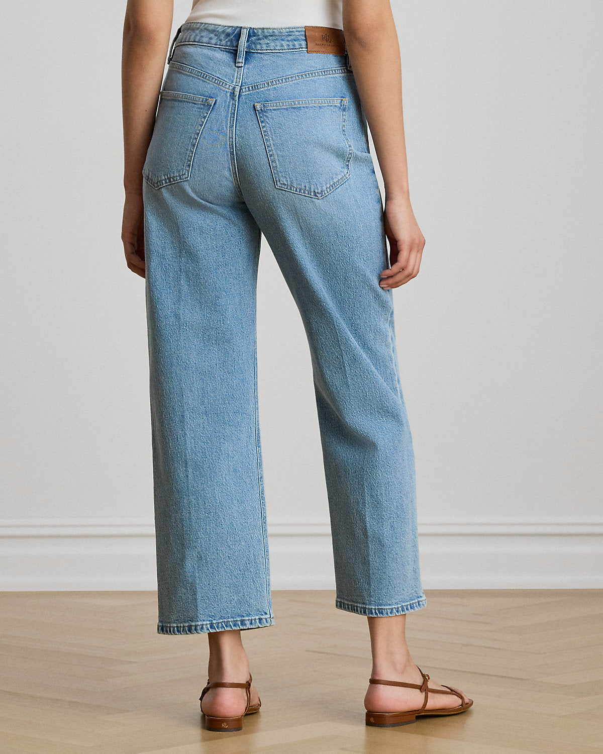 High-Rise Relaxed Straight Jean