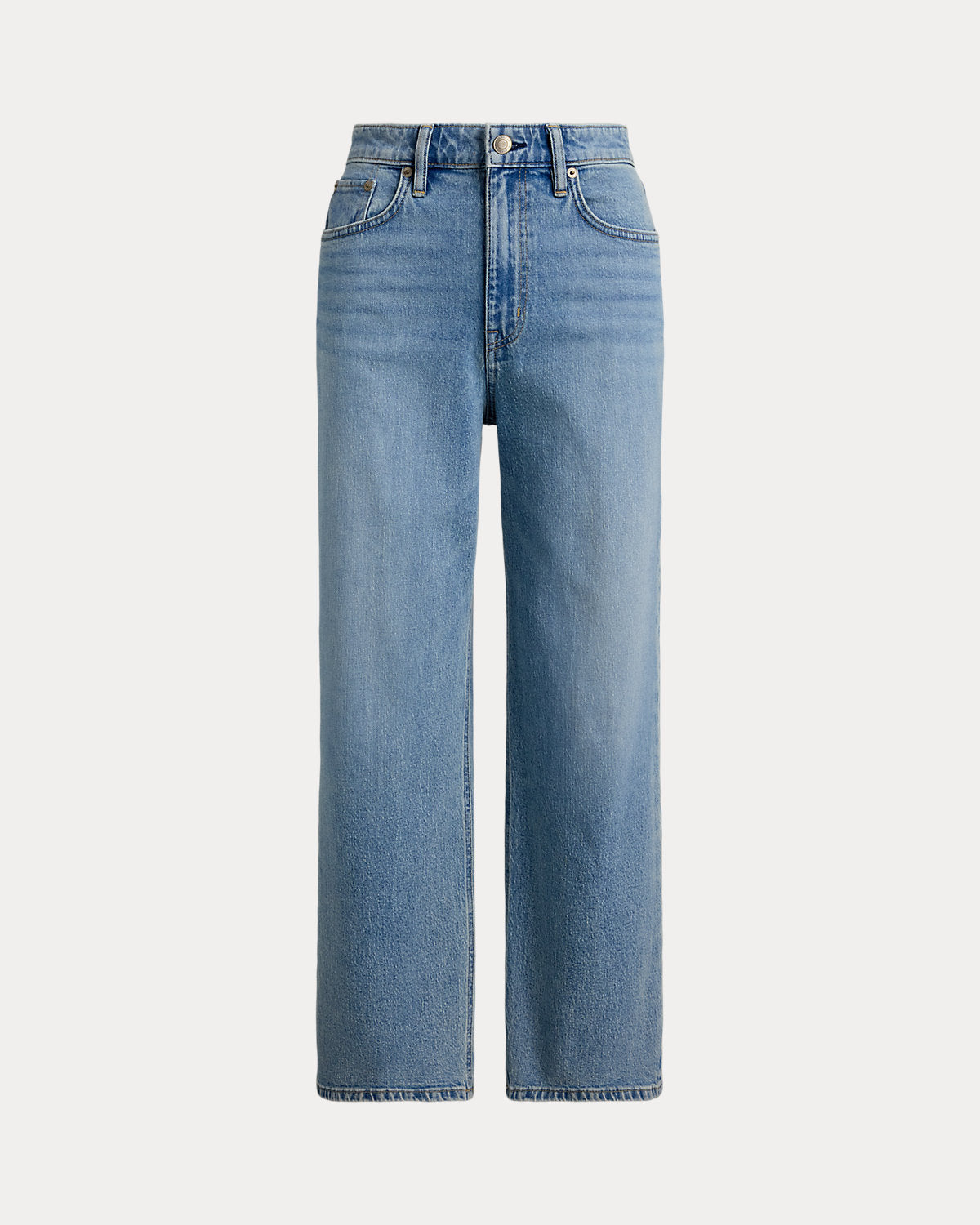 High-Rise Relaxed Straight Jean