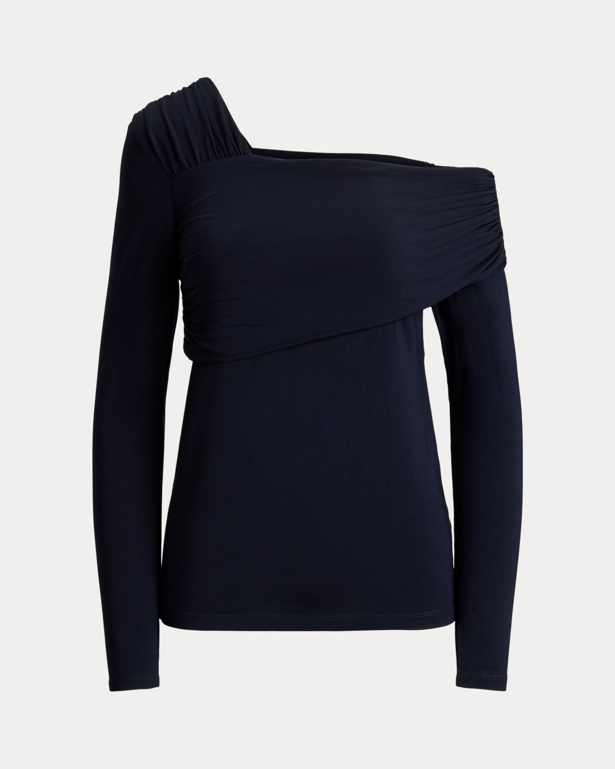 Jersey Asymmetrical One-Shoulder Top