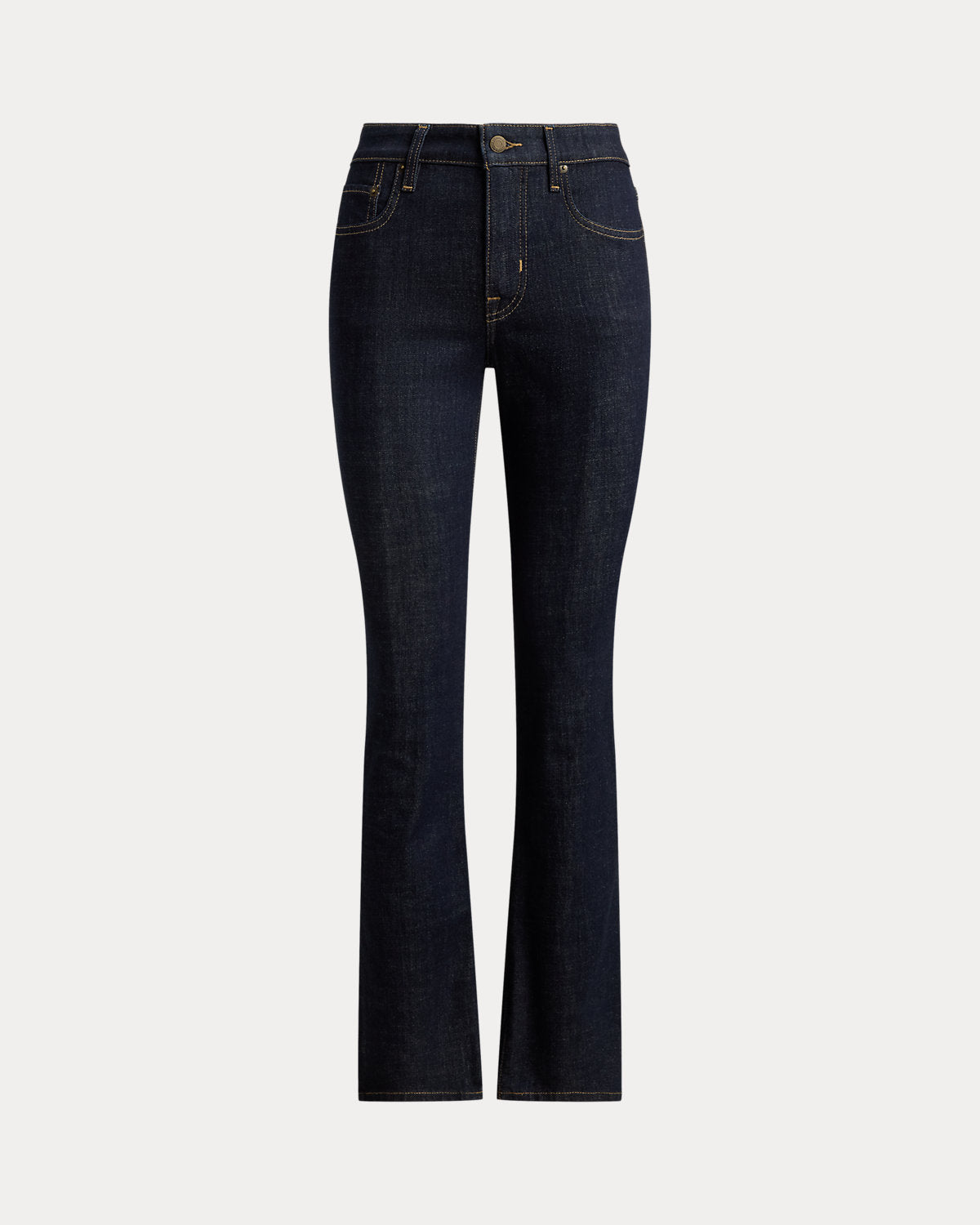 Mid-Rise Slim Straight Jean