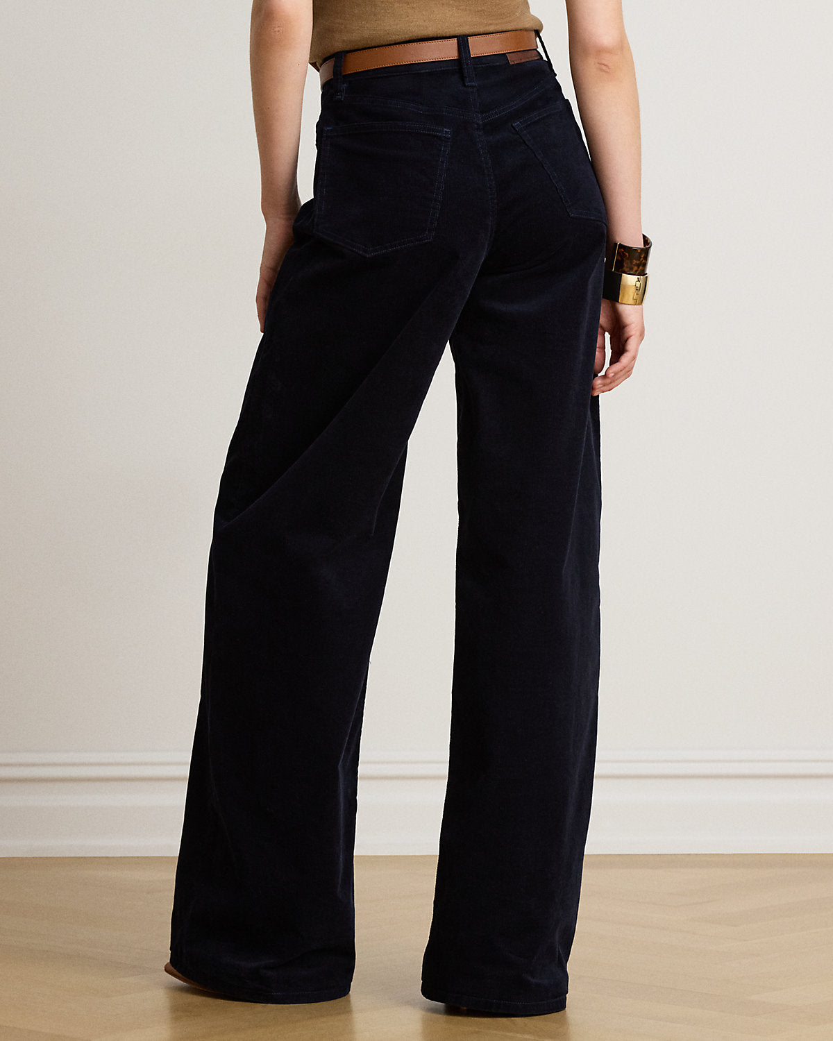 Corduroy High-Rise Super Wide-Leg Pant