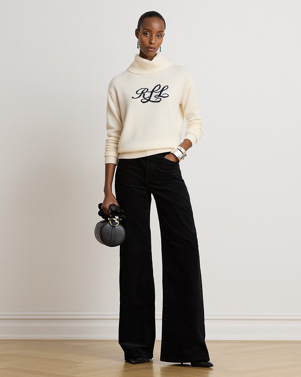 Corduroy High-Rise Super Wide-Leg Pant