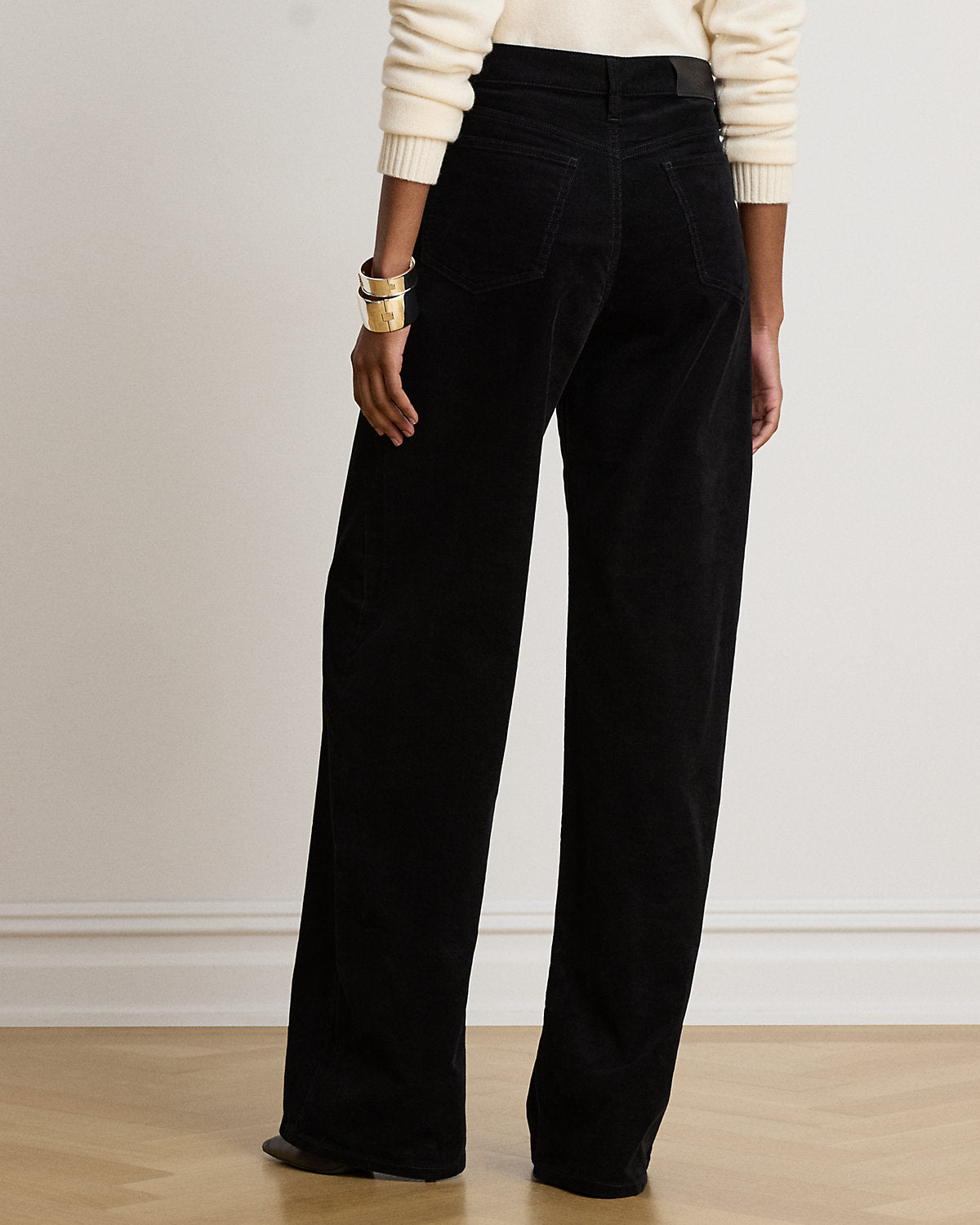 Corduroy High-Rise Super Wide-Leg Pant