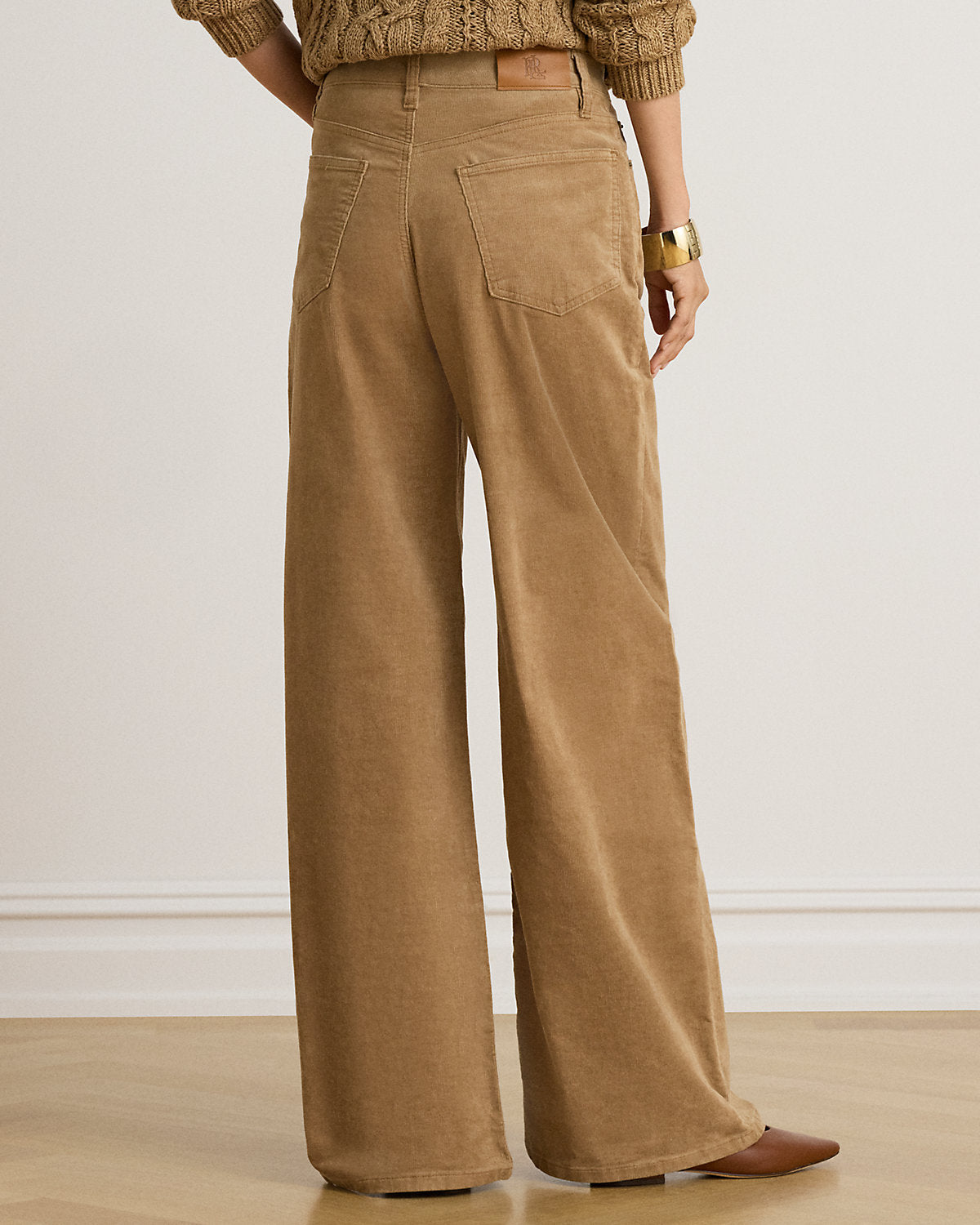 Corduroy High-Rise Super Wide-Leg Pant