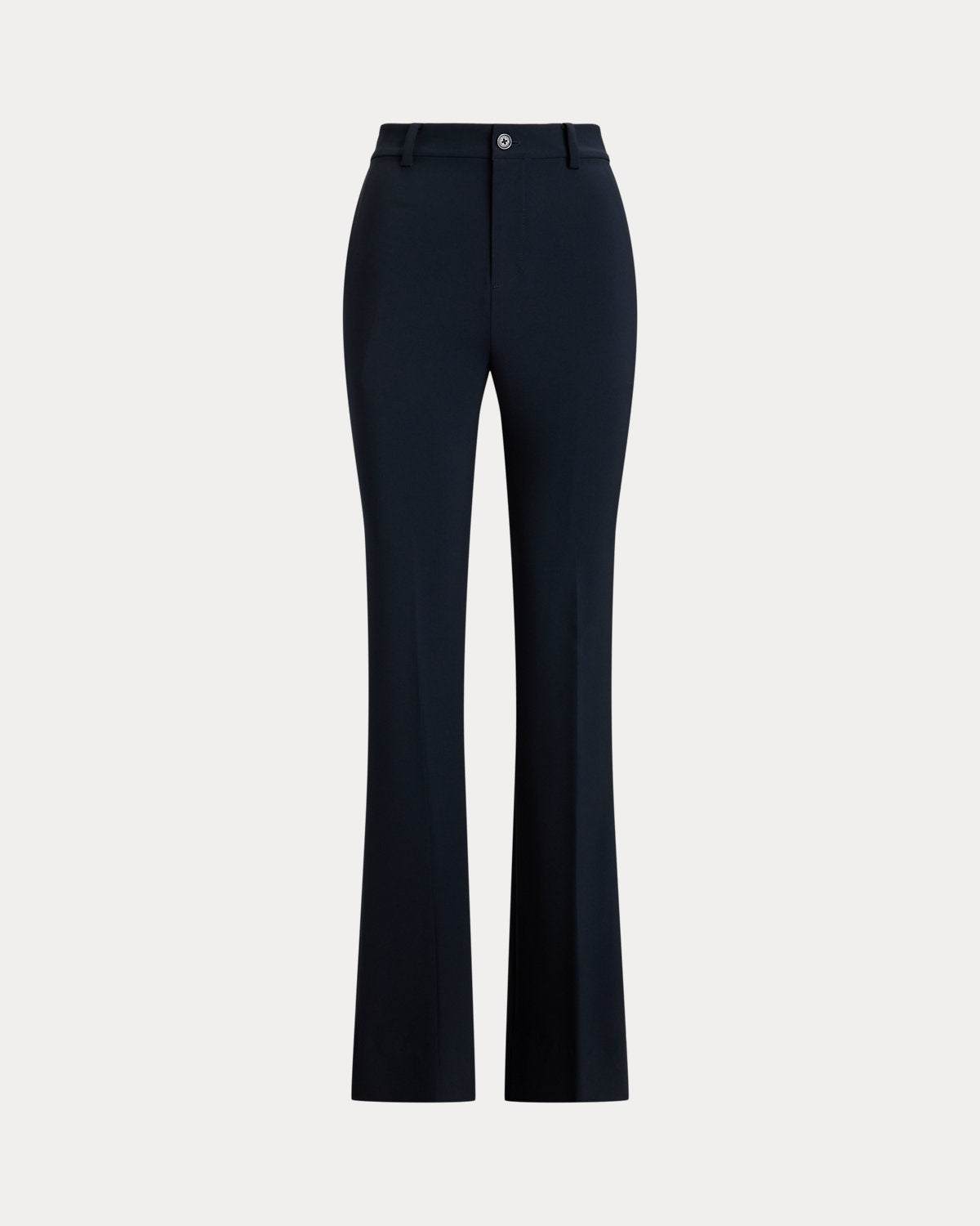 Stretch Crepe Straight Pant