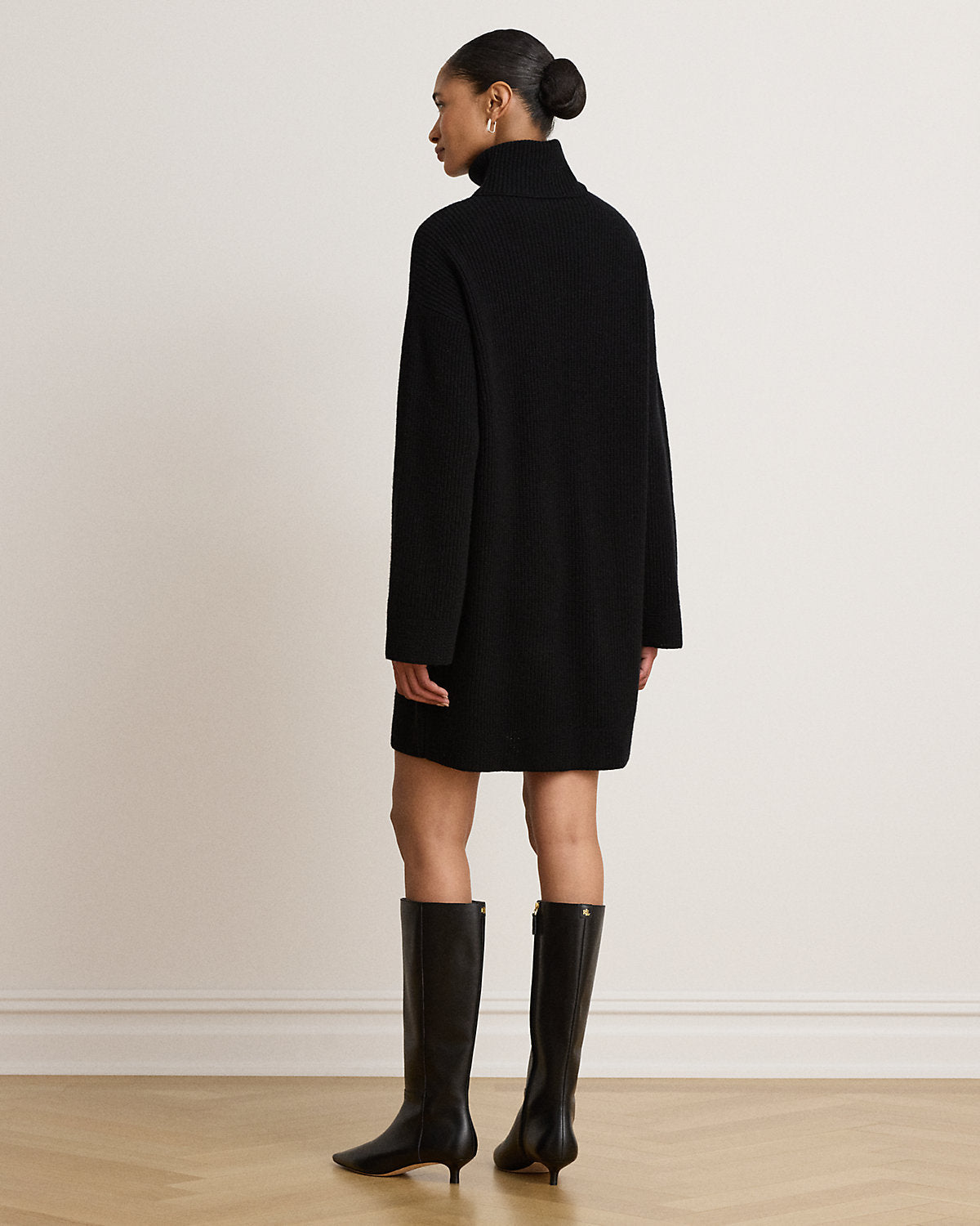 Wool-Cashmere Turtleneck Dress