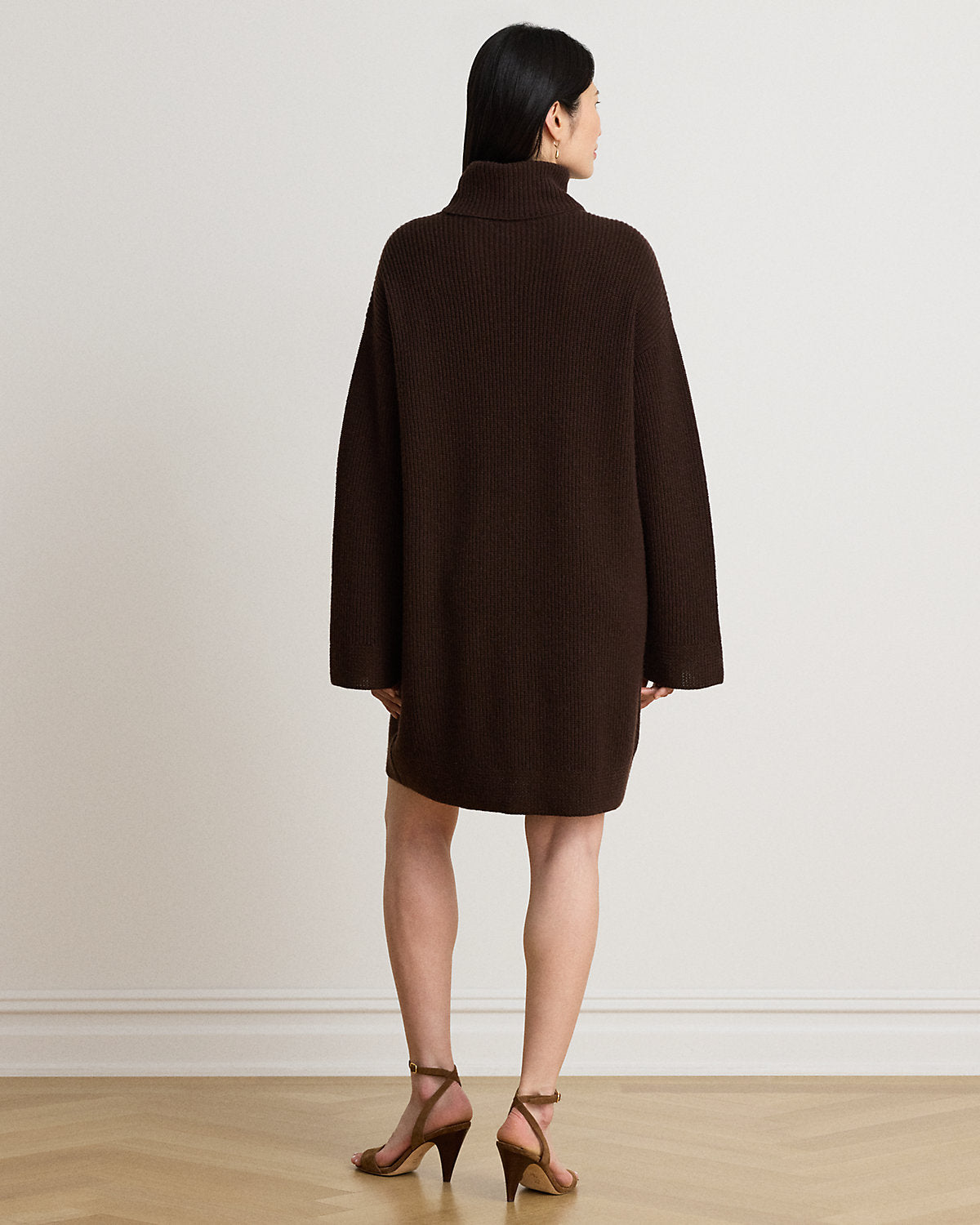 Wool-Cashmere Turtleneck Dress