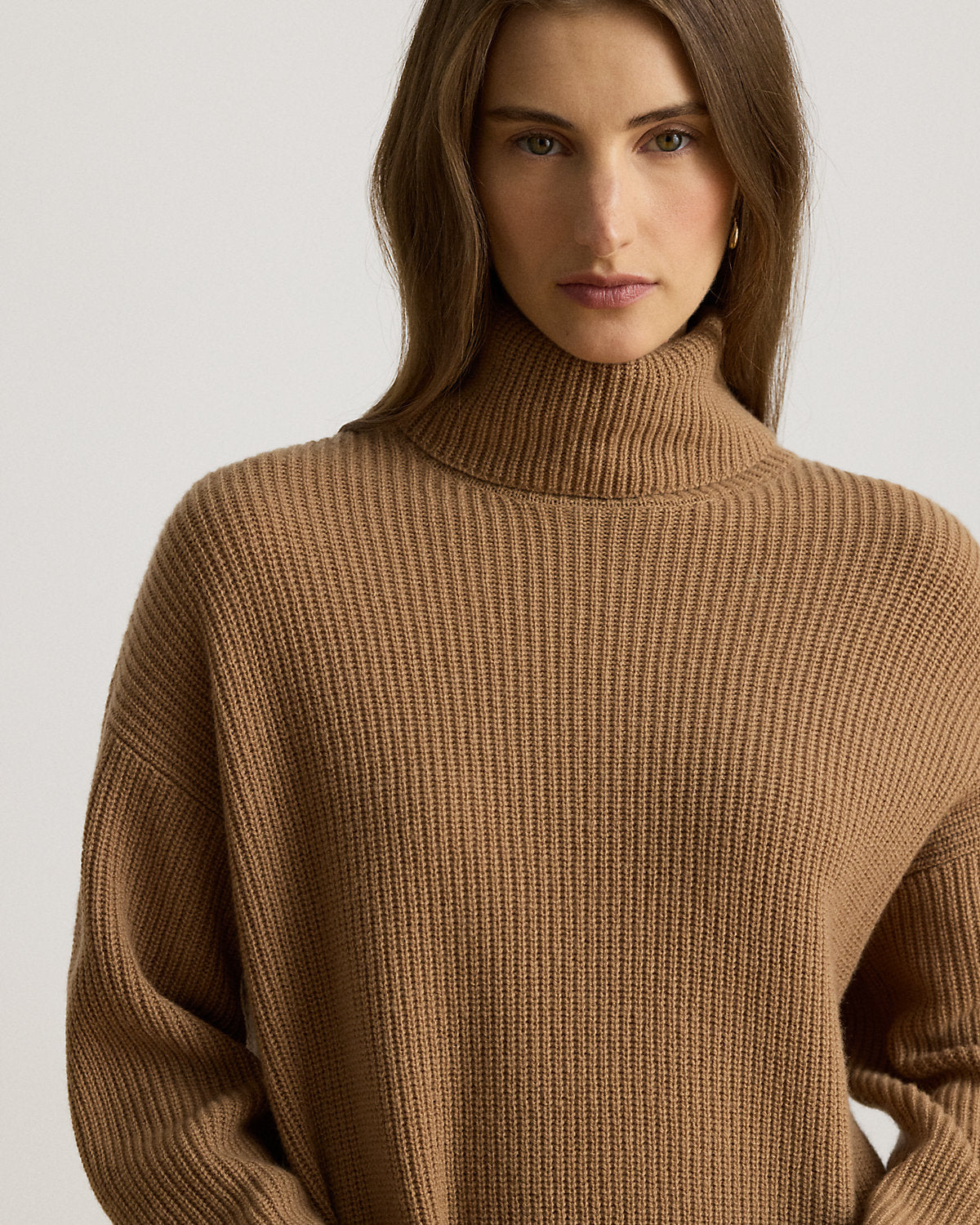 Wool-Cashmere Turtleneck Dress