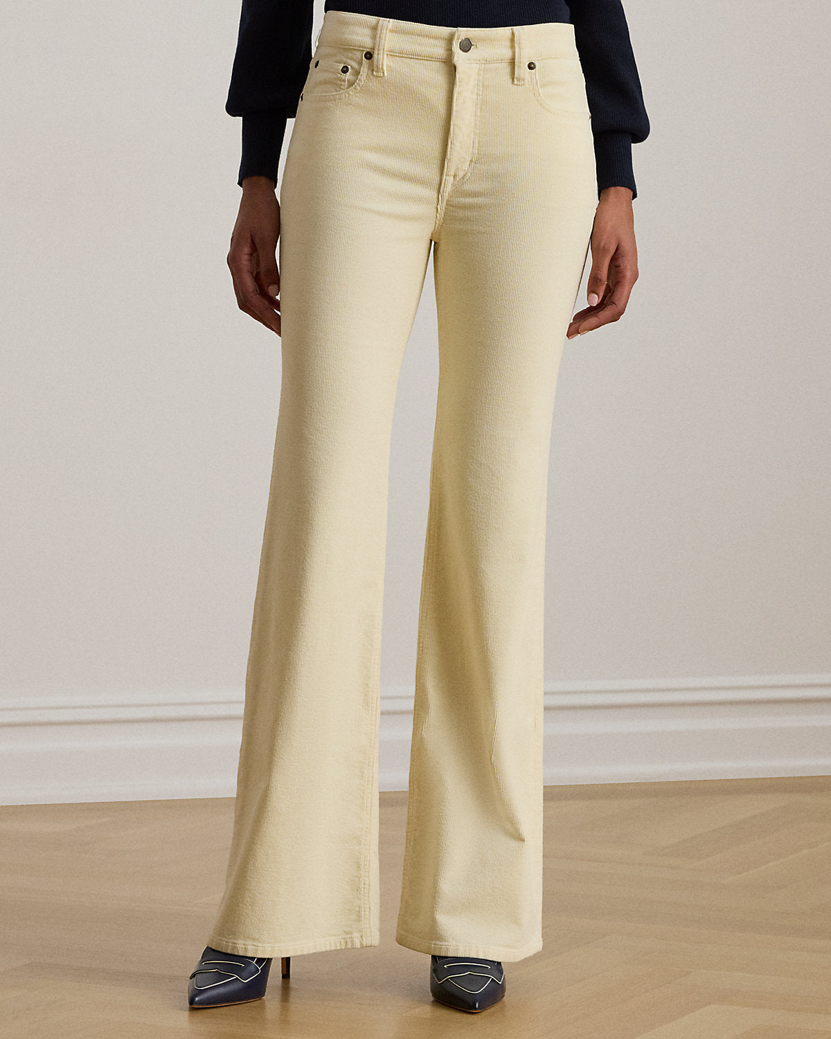 High-Rise Corduroy Flare Pant