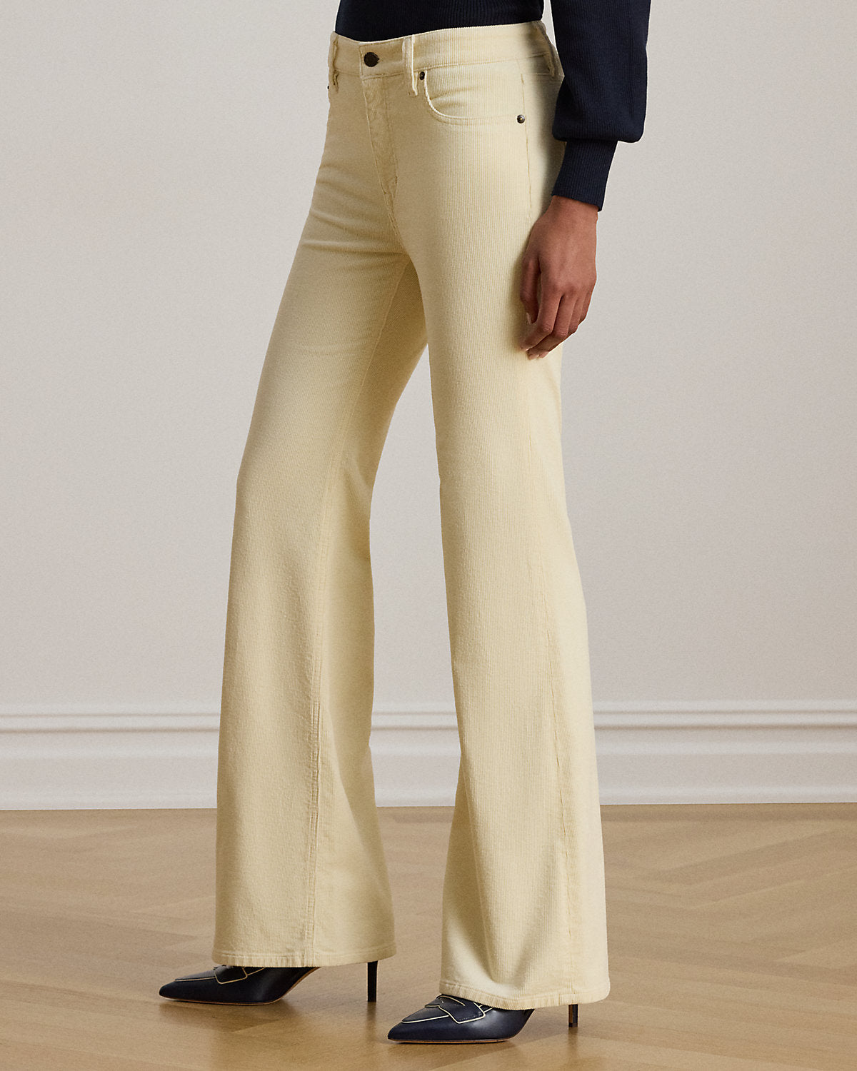 High-Rise Corduroy Flare Pant