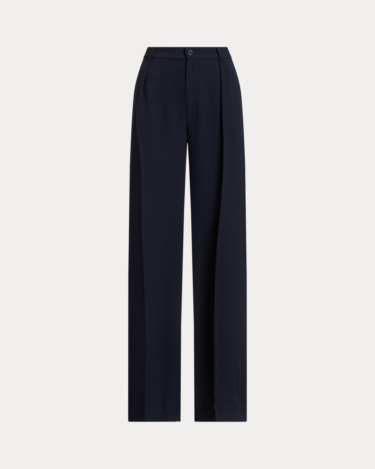Double-Faced Georgette Wide-Leg Pant