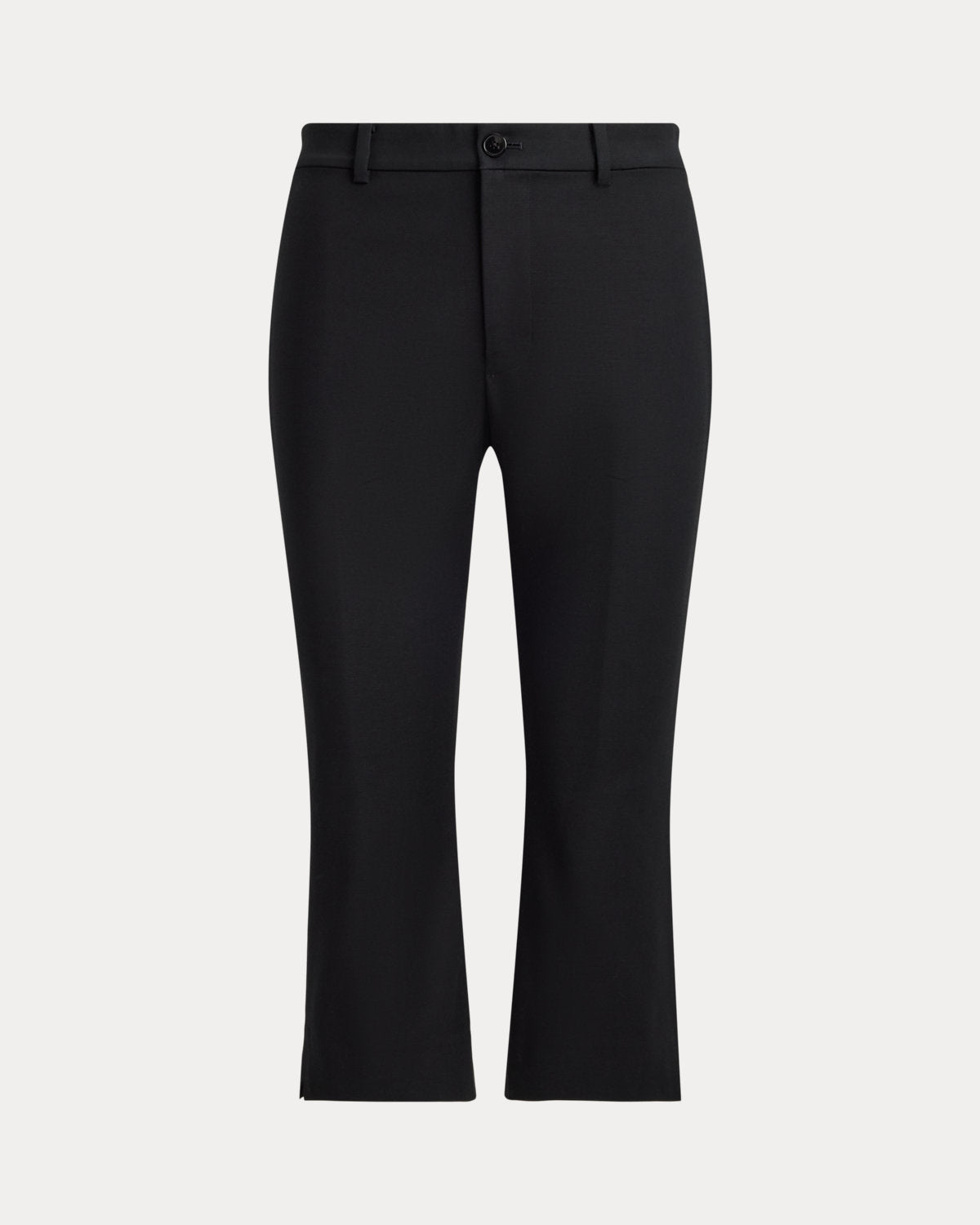 Double-Faced Stretch Cotton Capri Pant