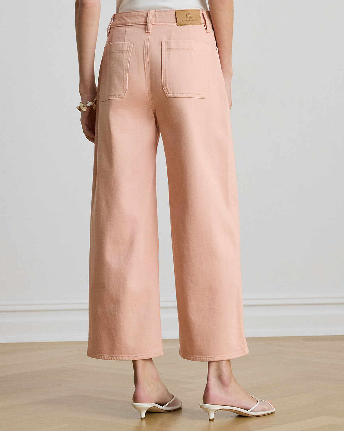 High-Rise Wide-Leg Cropped Jean