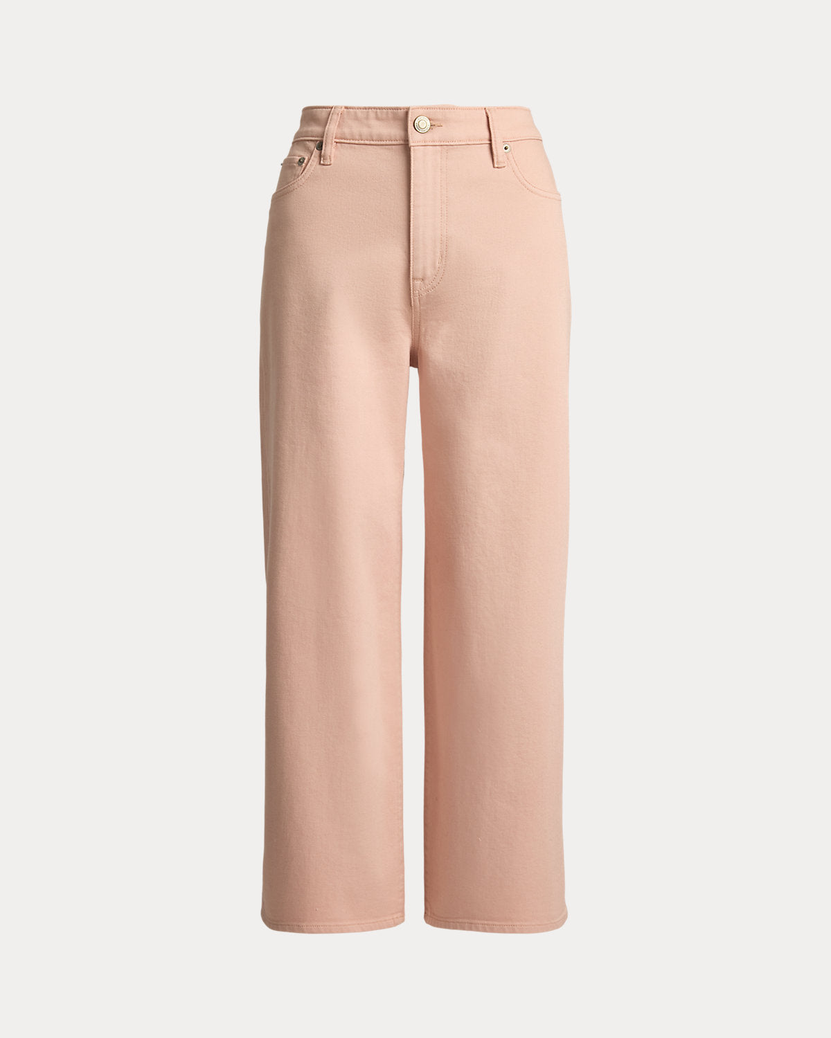 High-Rise Wide-Leg Cropped Jean