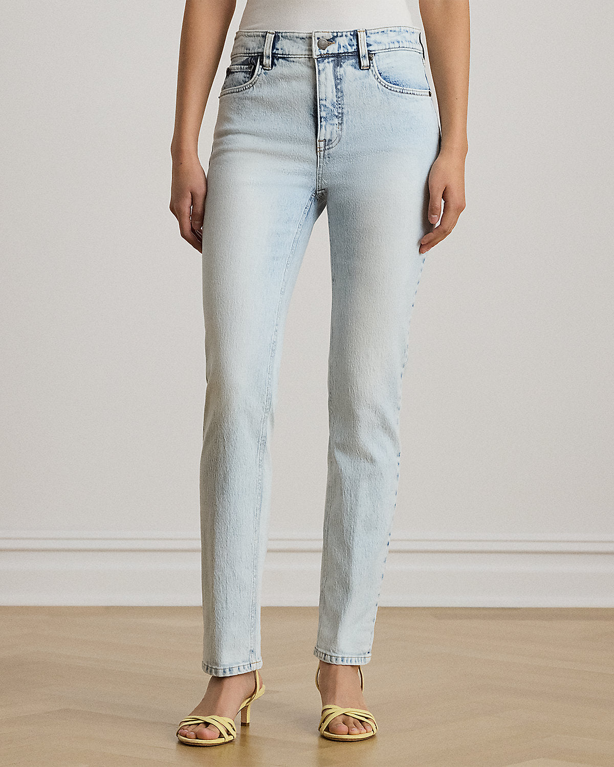 High-Rise Straight Ankle Jean