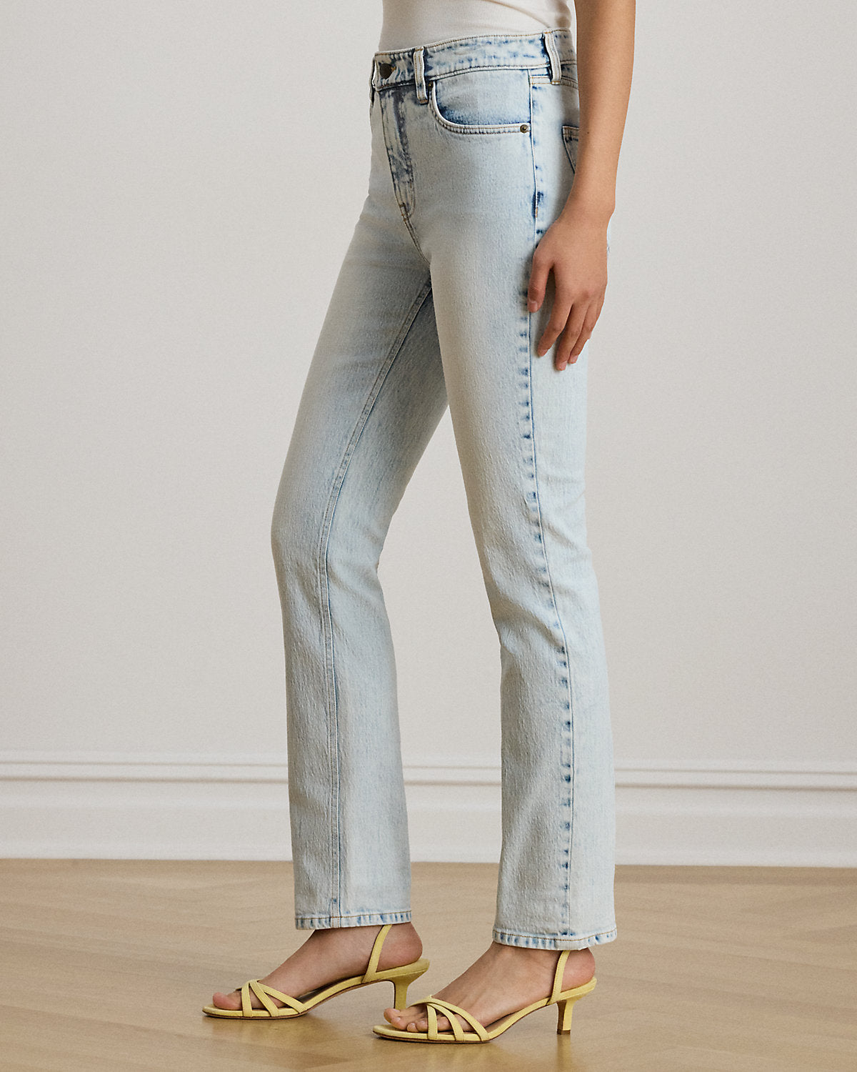 High-Rise Straight Ankle Jean