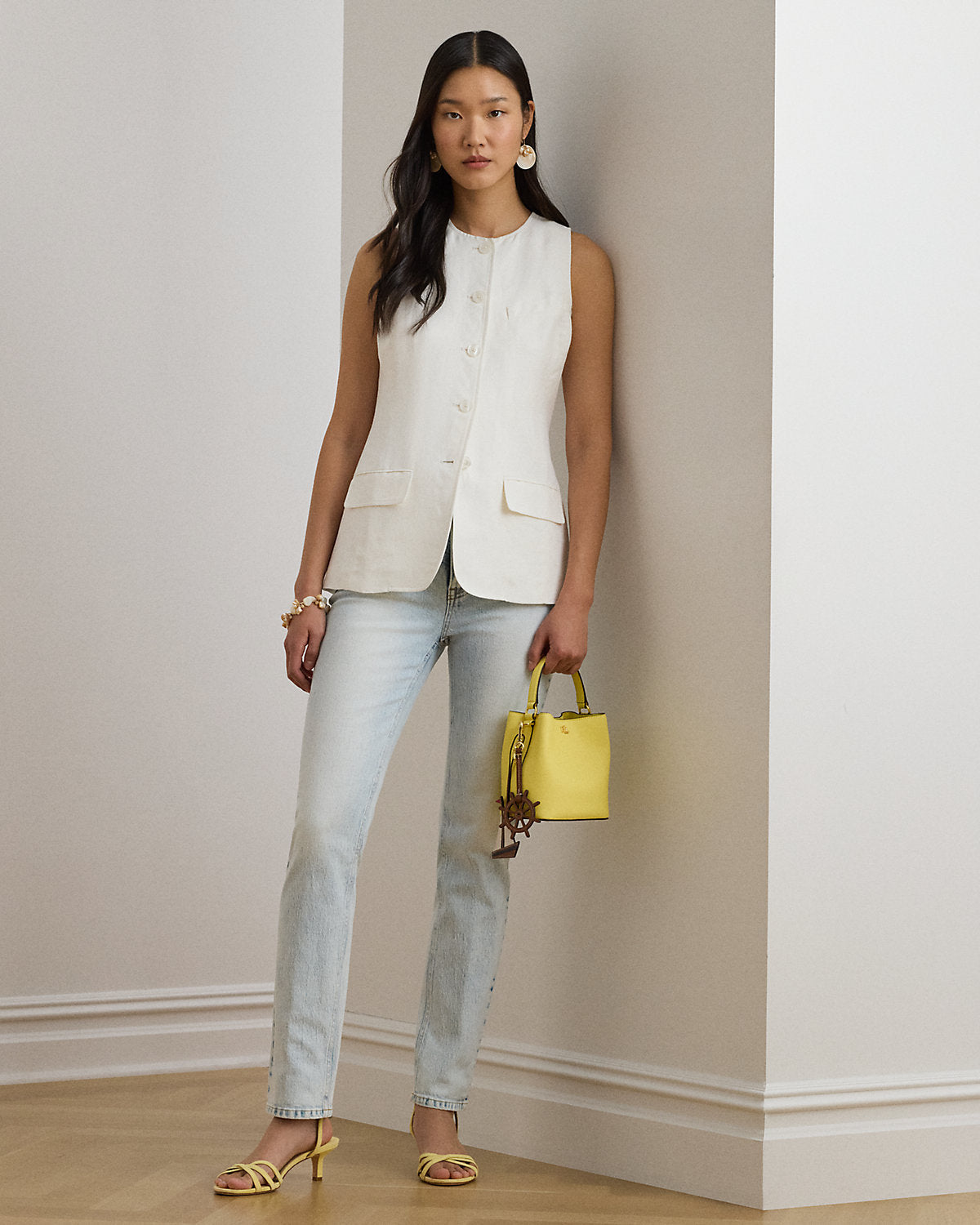 High-Rise Straight Ankle Jean