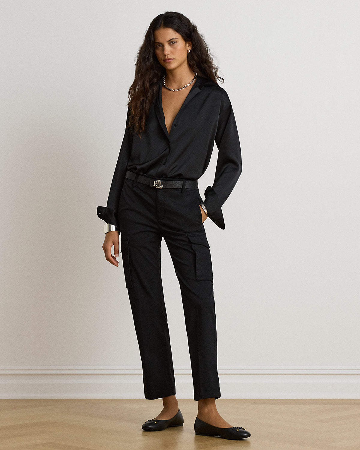 Chino Cropped Cargo Pant