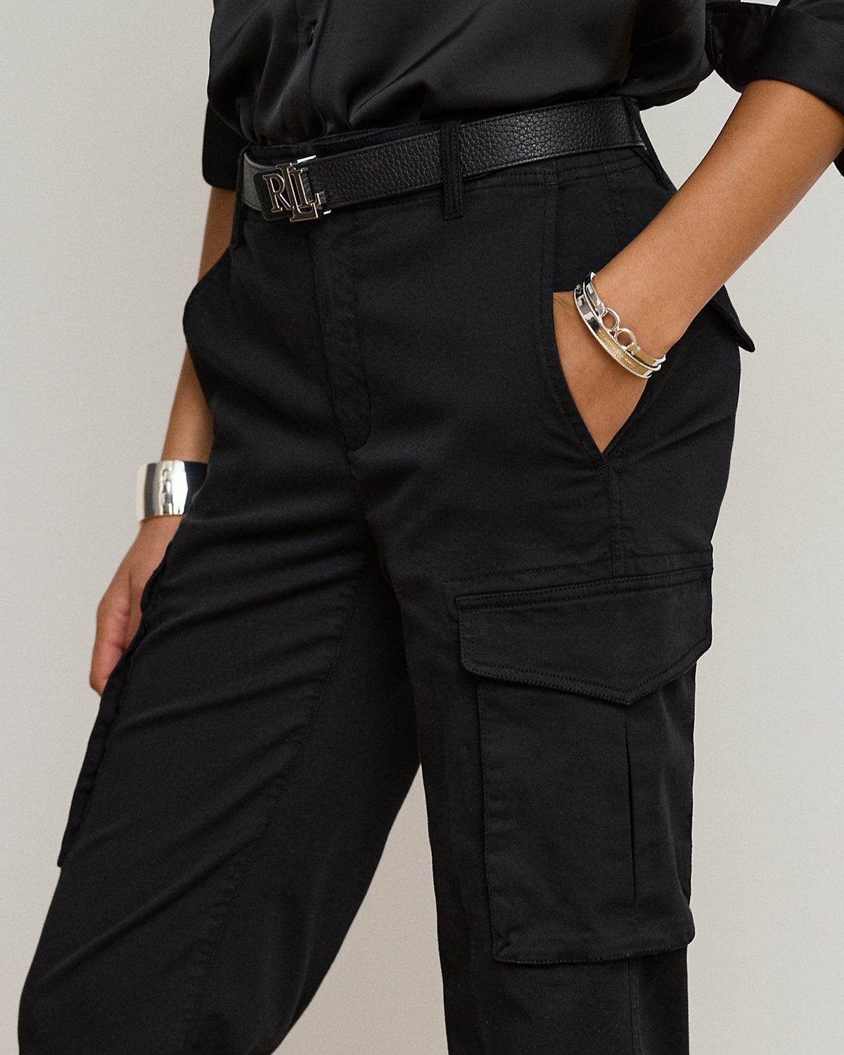 Chino Cropped Cargo Pant