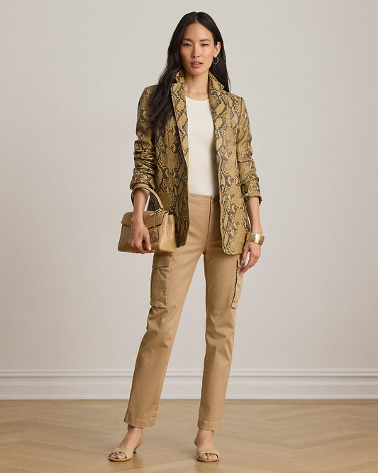 Chino Cropped Cargo Pant
