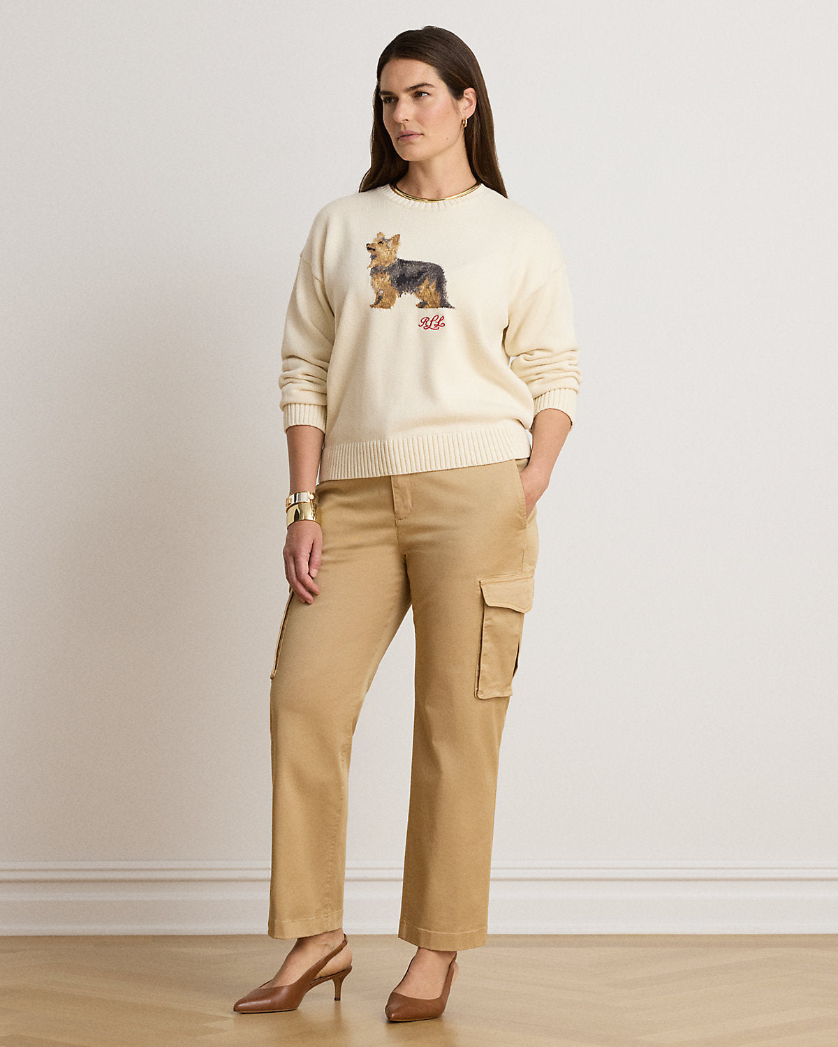 Chino Cropped Cargo Pant