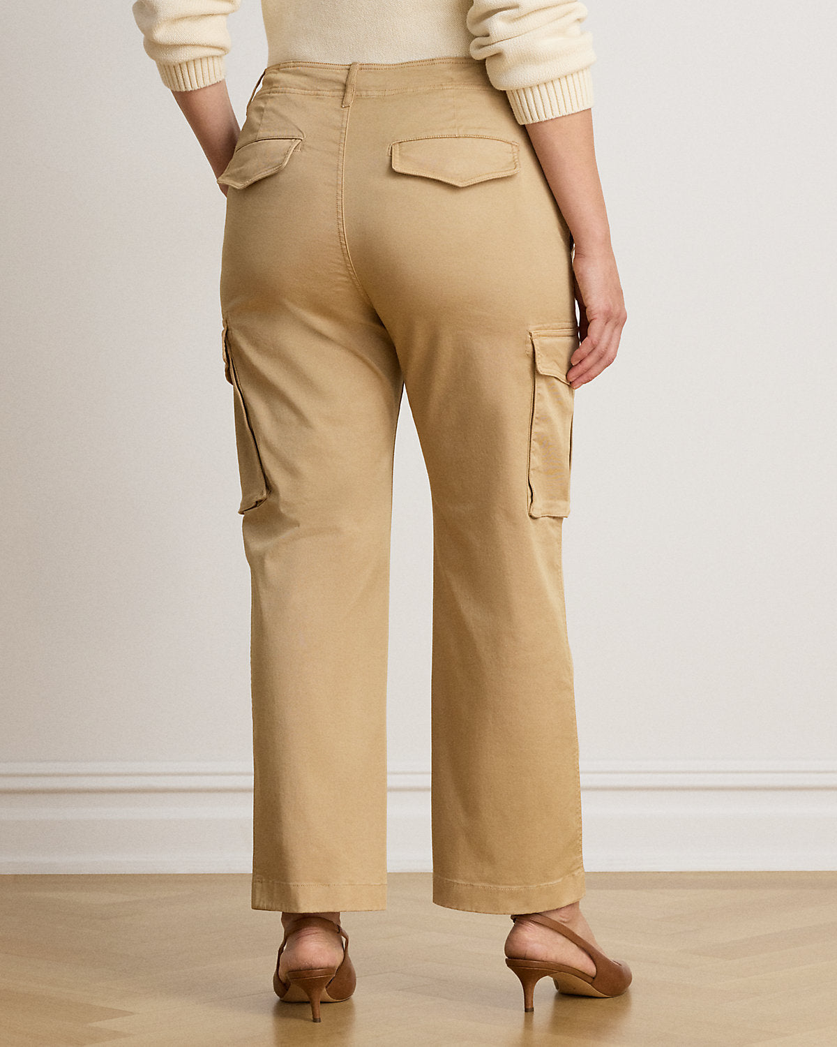 Chino Cropped Cargo Pant