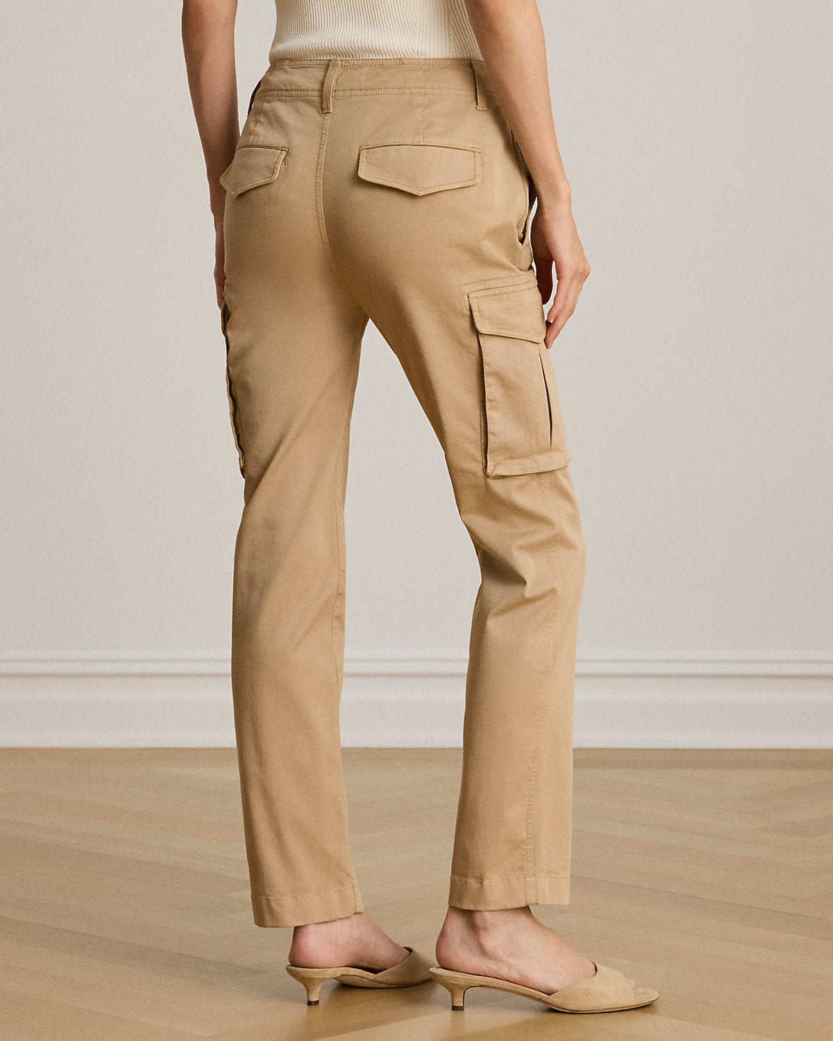 Chino Cropped Cargo Pant