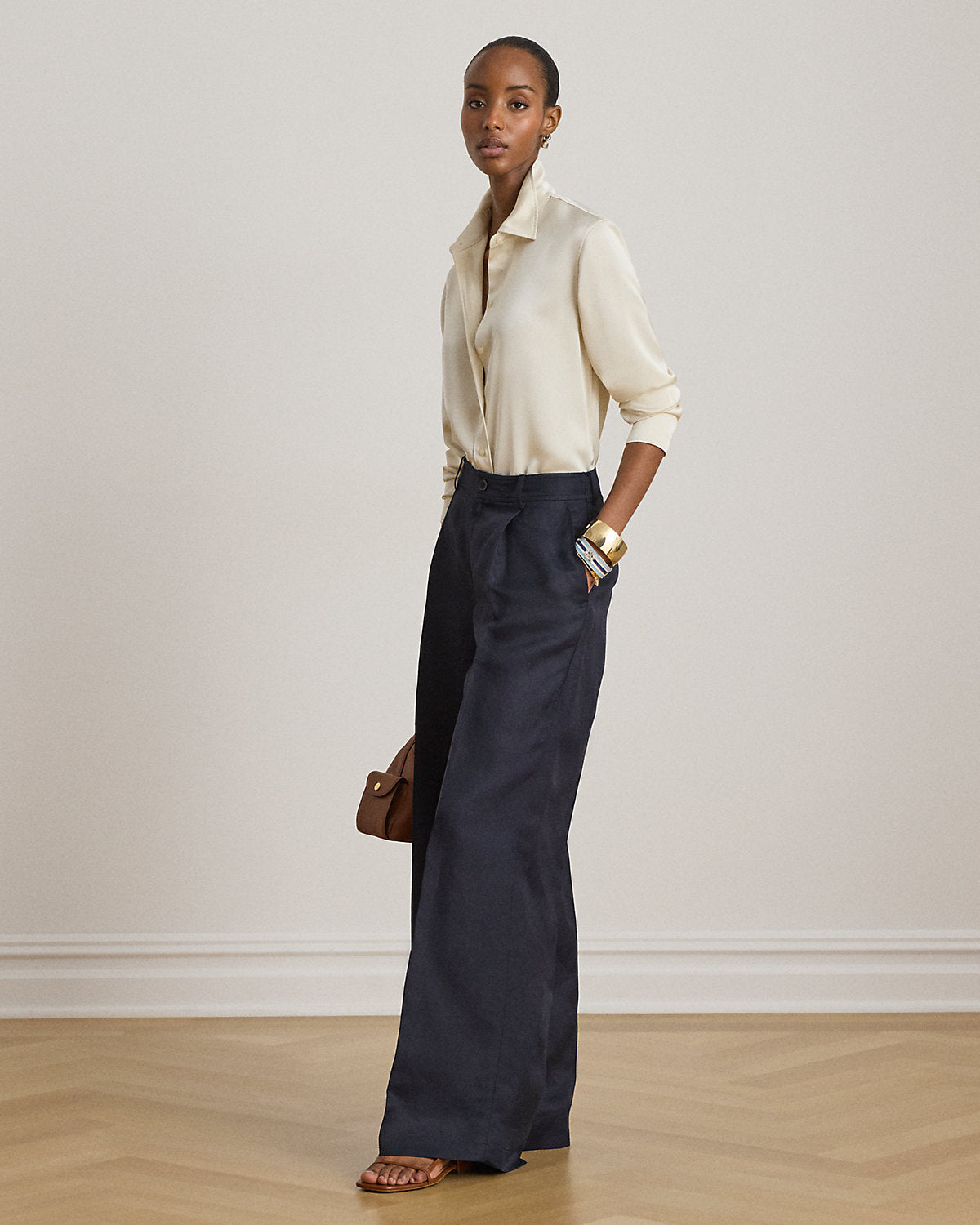 Classic Fit Georgette Shirt