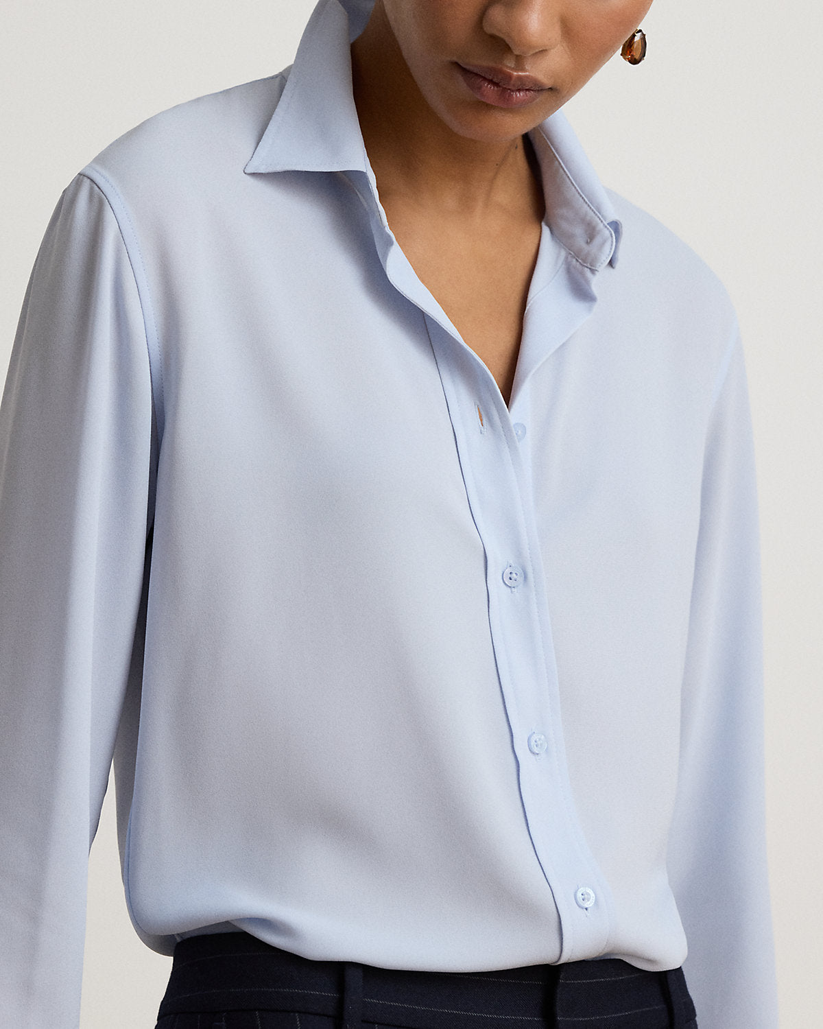 Classic Fit Georgette Shirt