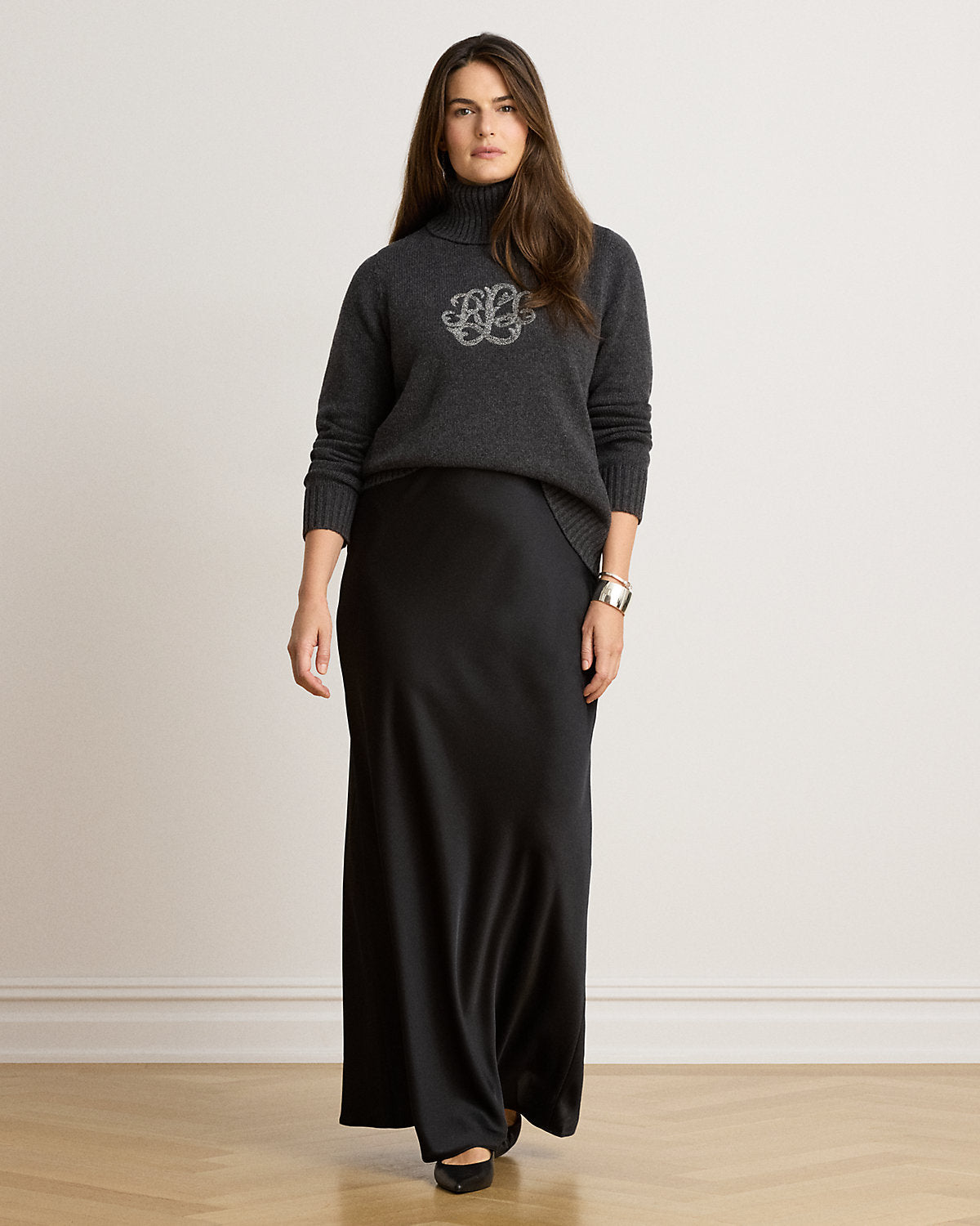 Satin Charmeuse Maxiskirt