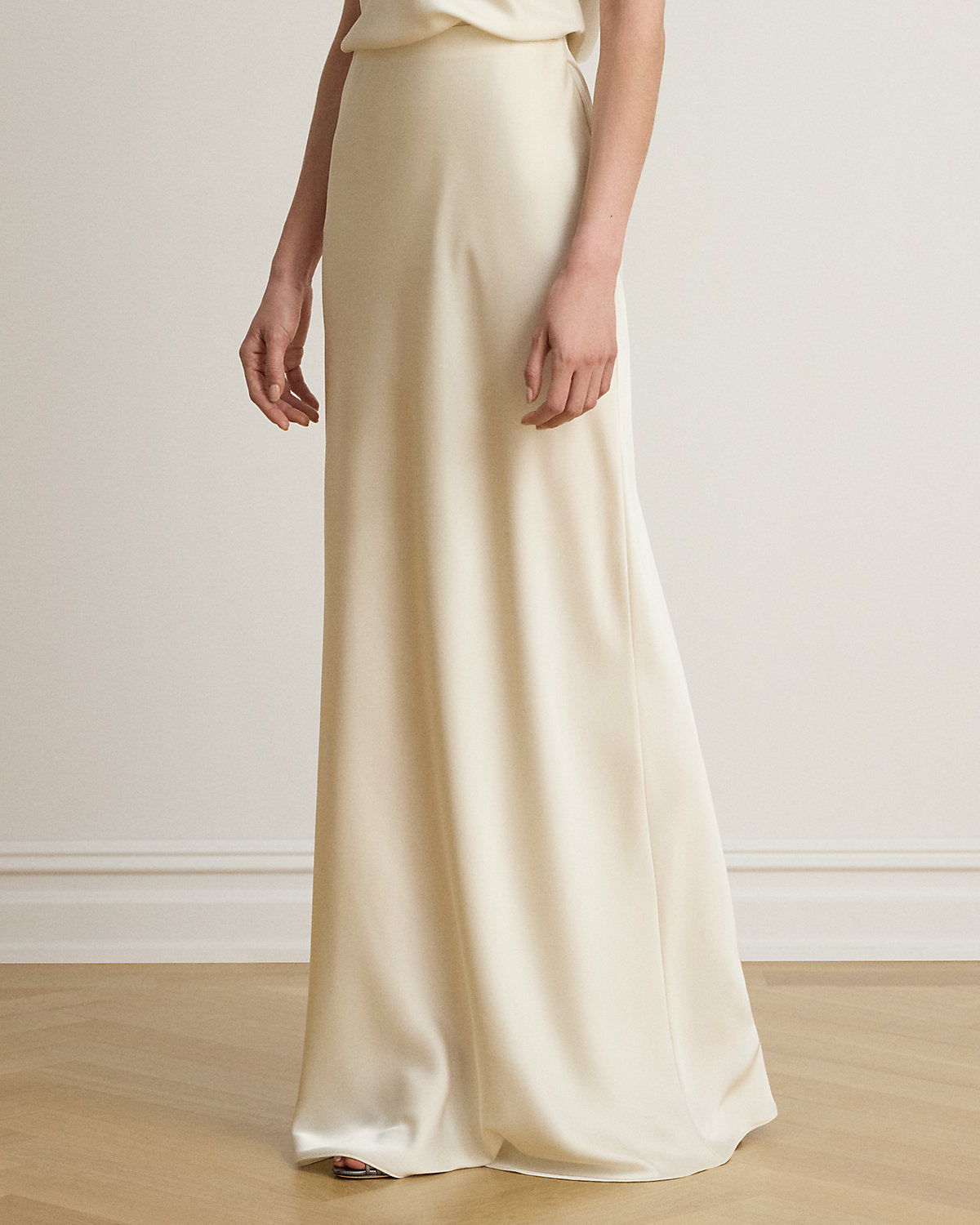 Satin Charmeuse Maxiskirt
