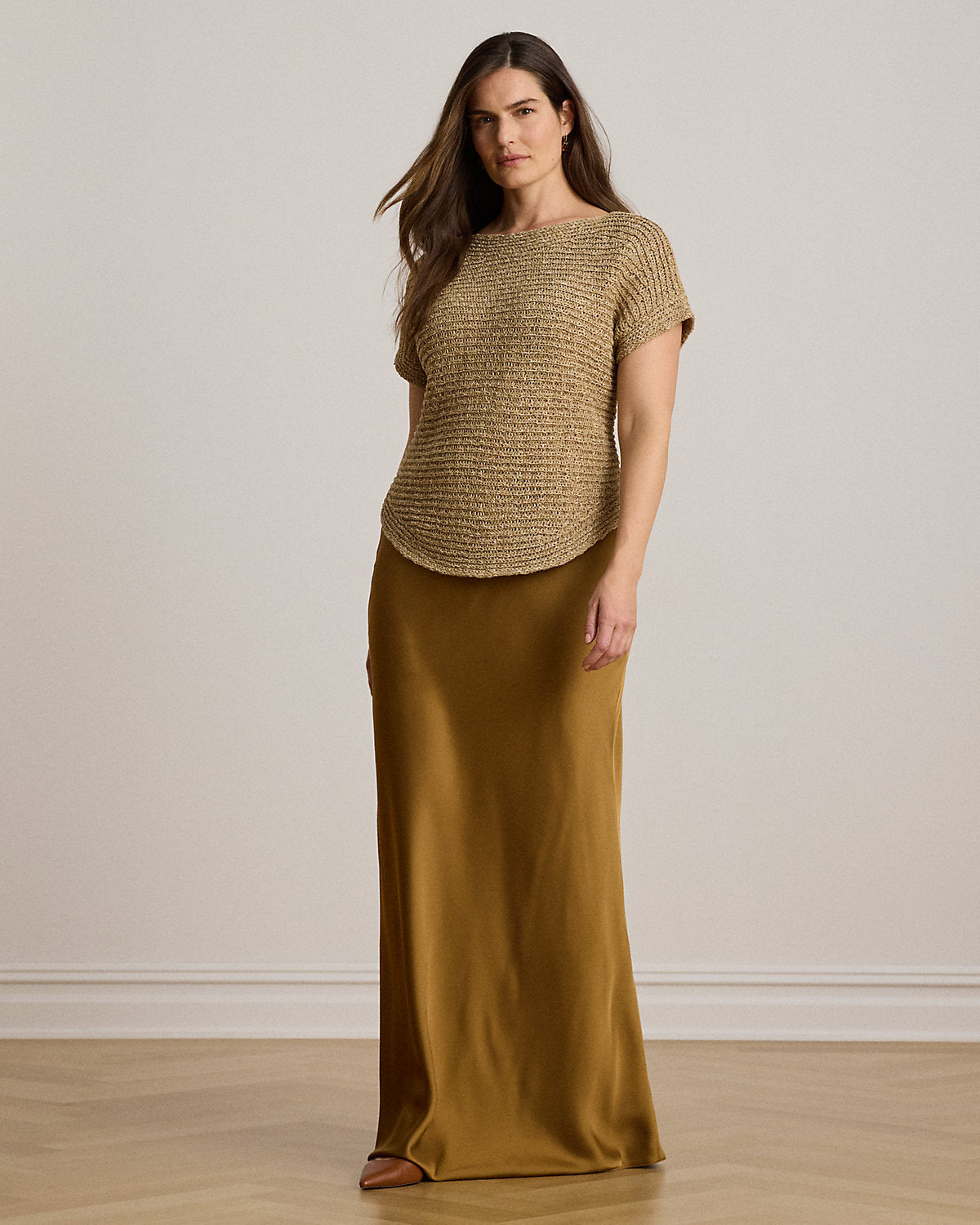 Satin Charmeuse Maxiskirt