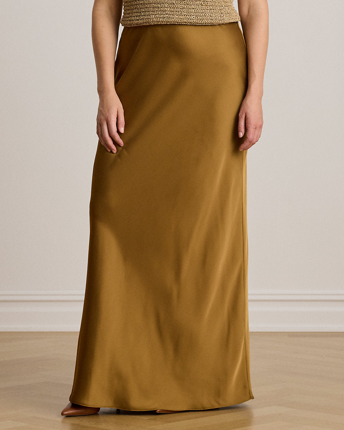 Satin Charmeuse Maxiskirt