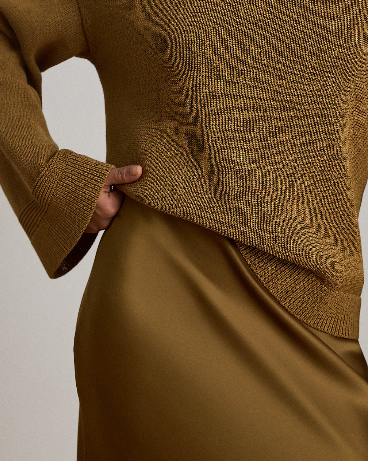 Satin Charmeuse Maxiskirt