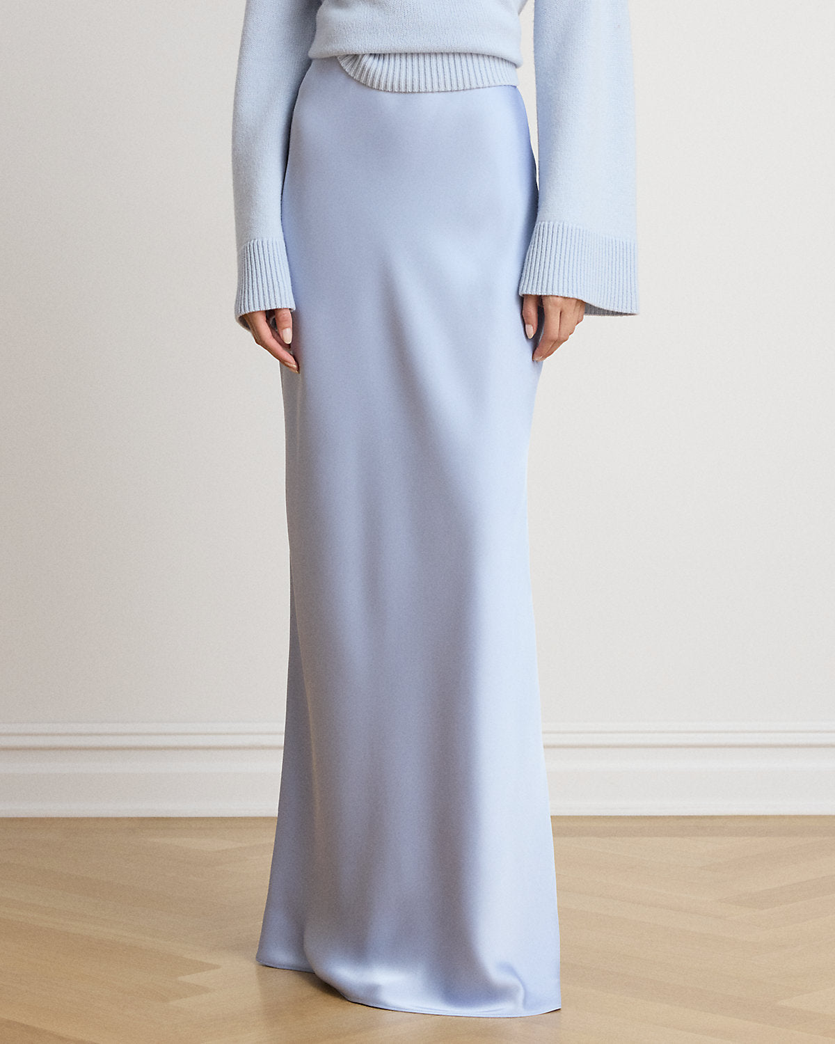 Satin Charmeuse Maxiskirt