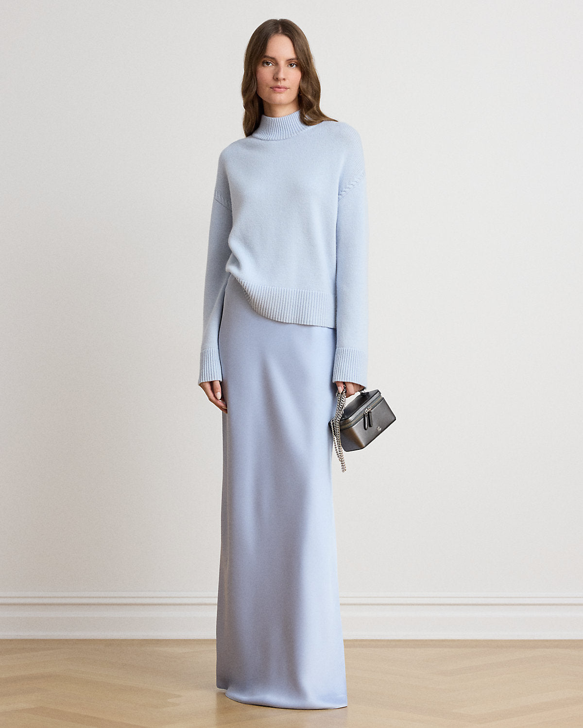 Satin Charmeuse Maxiskirt