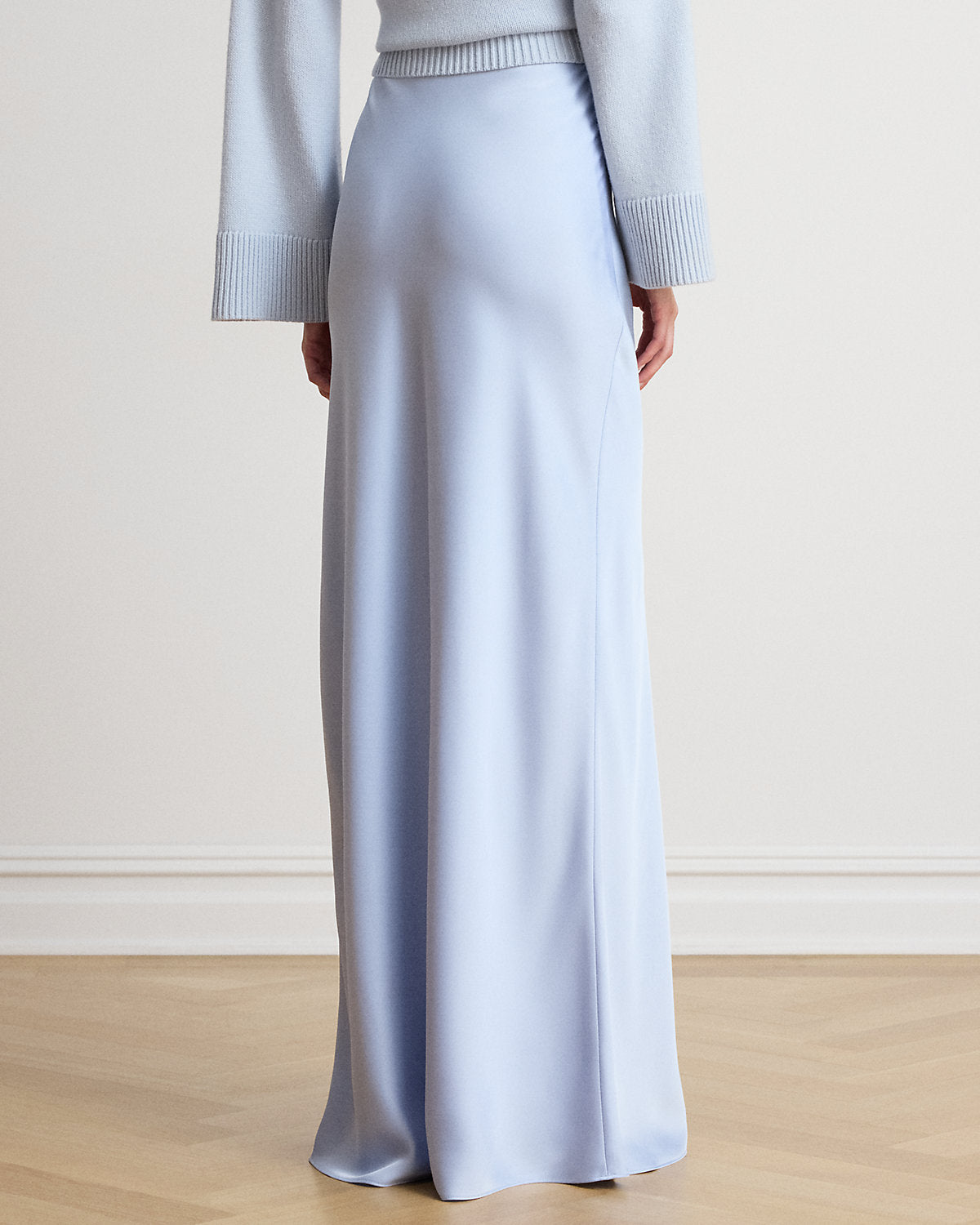Satin Charmeuse Maxiskirt