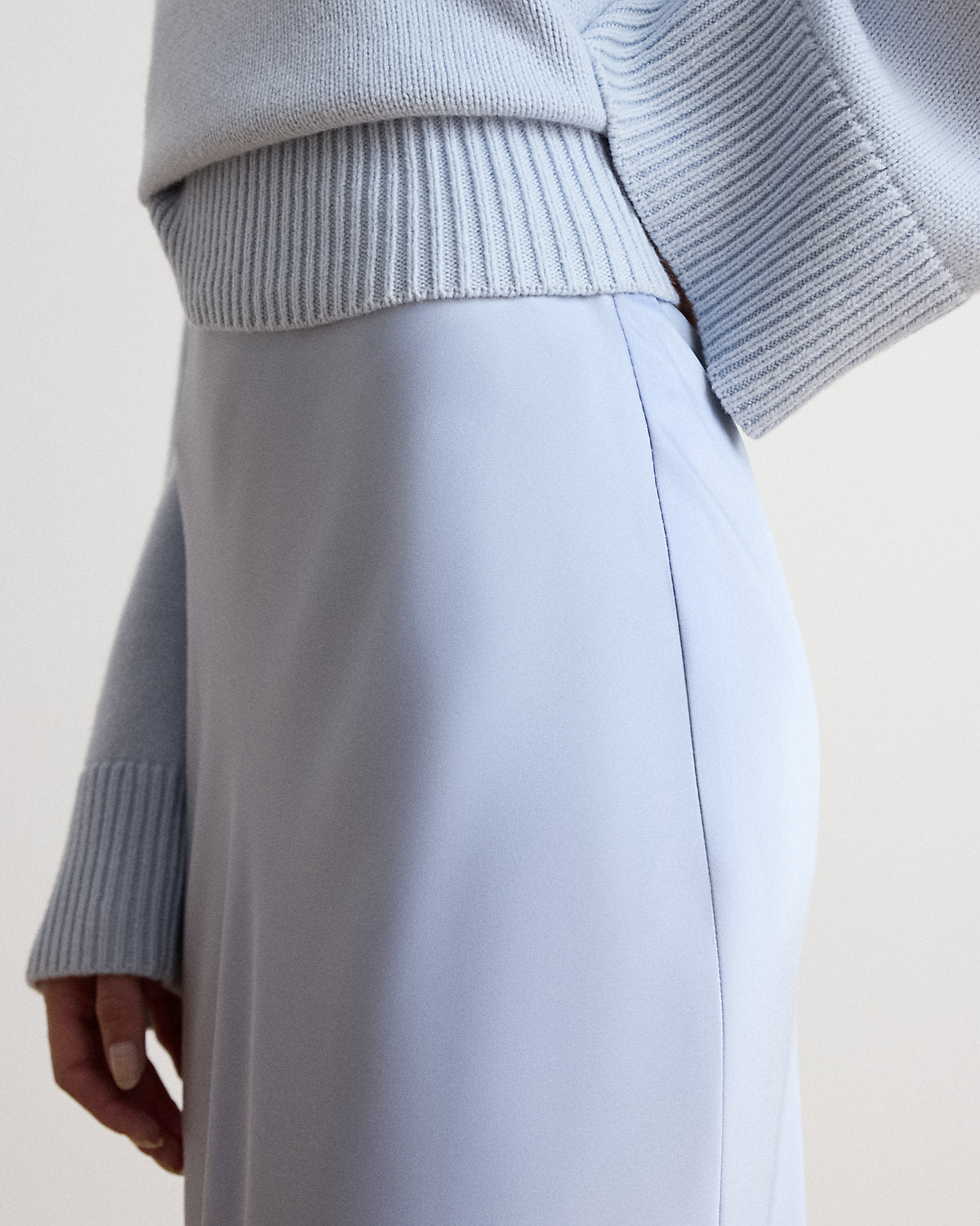Satin Charmeuse Maxiskirt