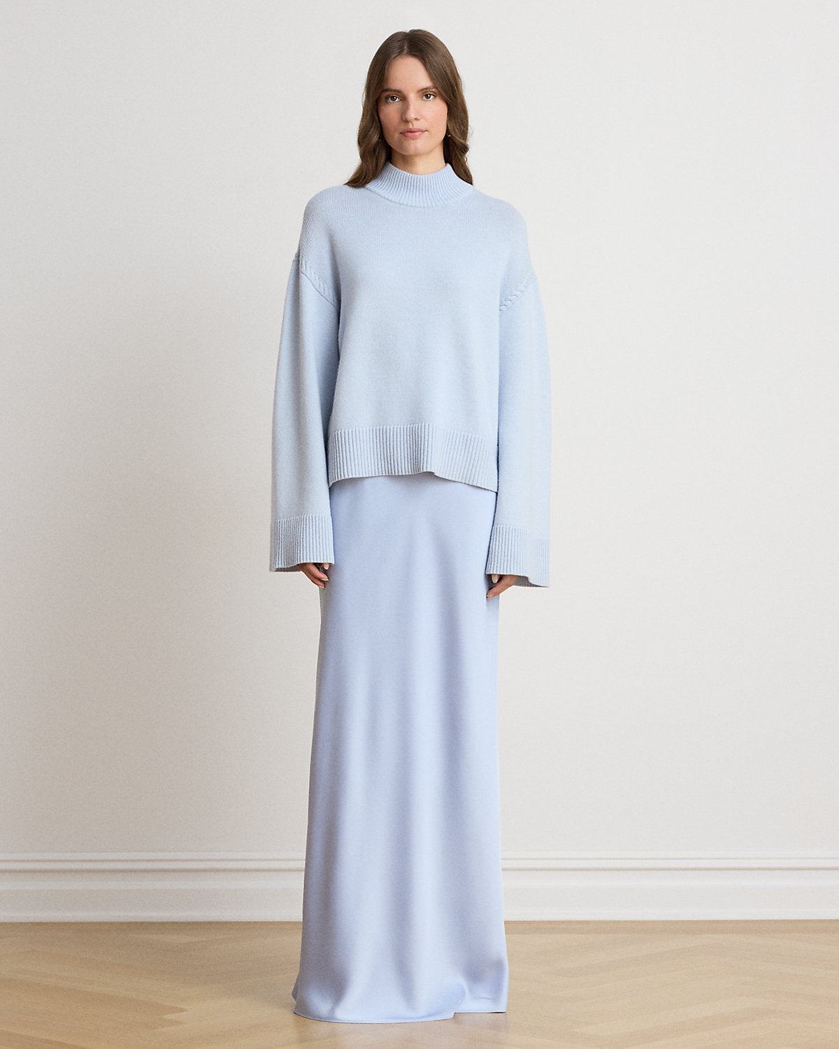 Satin Charmeuse Maxiskirt