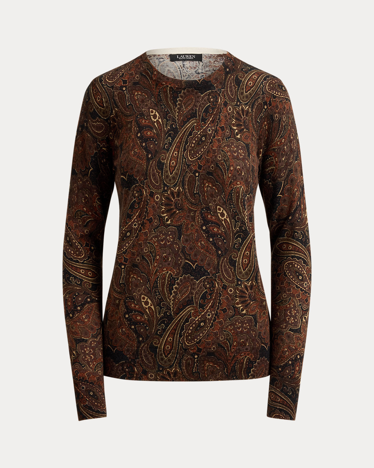 Paisley Cotton-Modal Sweater