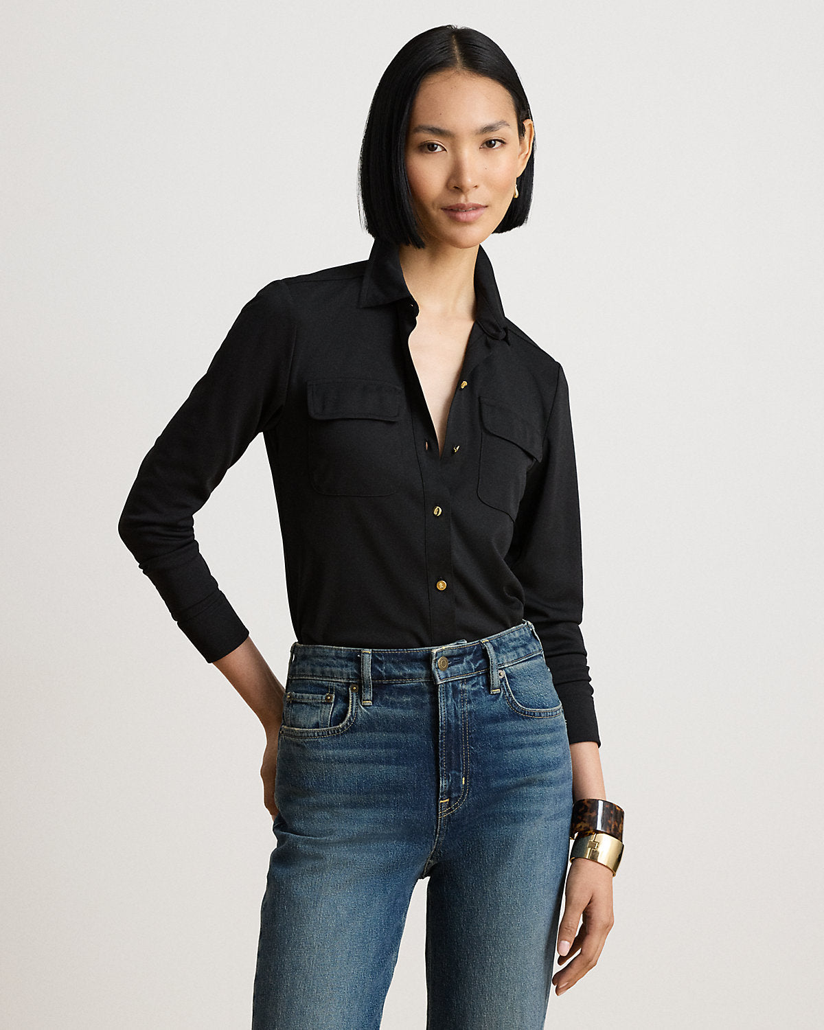Stretch Jersey Shirt