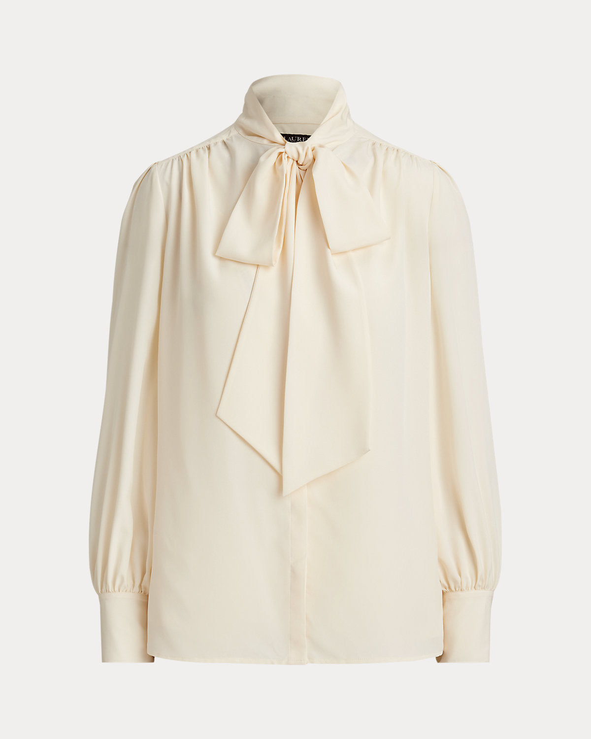 Georgette Tie-Neck Blouse
