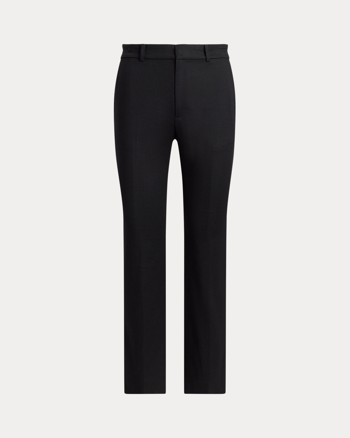 Double-Faced Cotton Slim Straight Pant